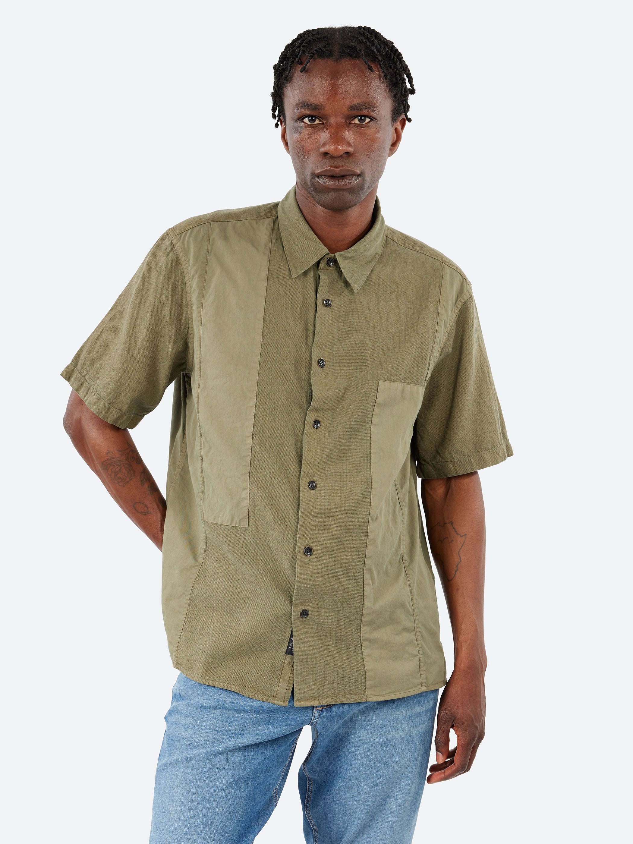 Dalton Patchwork Shirt