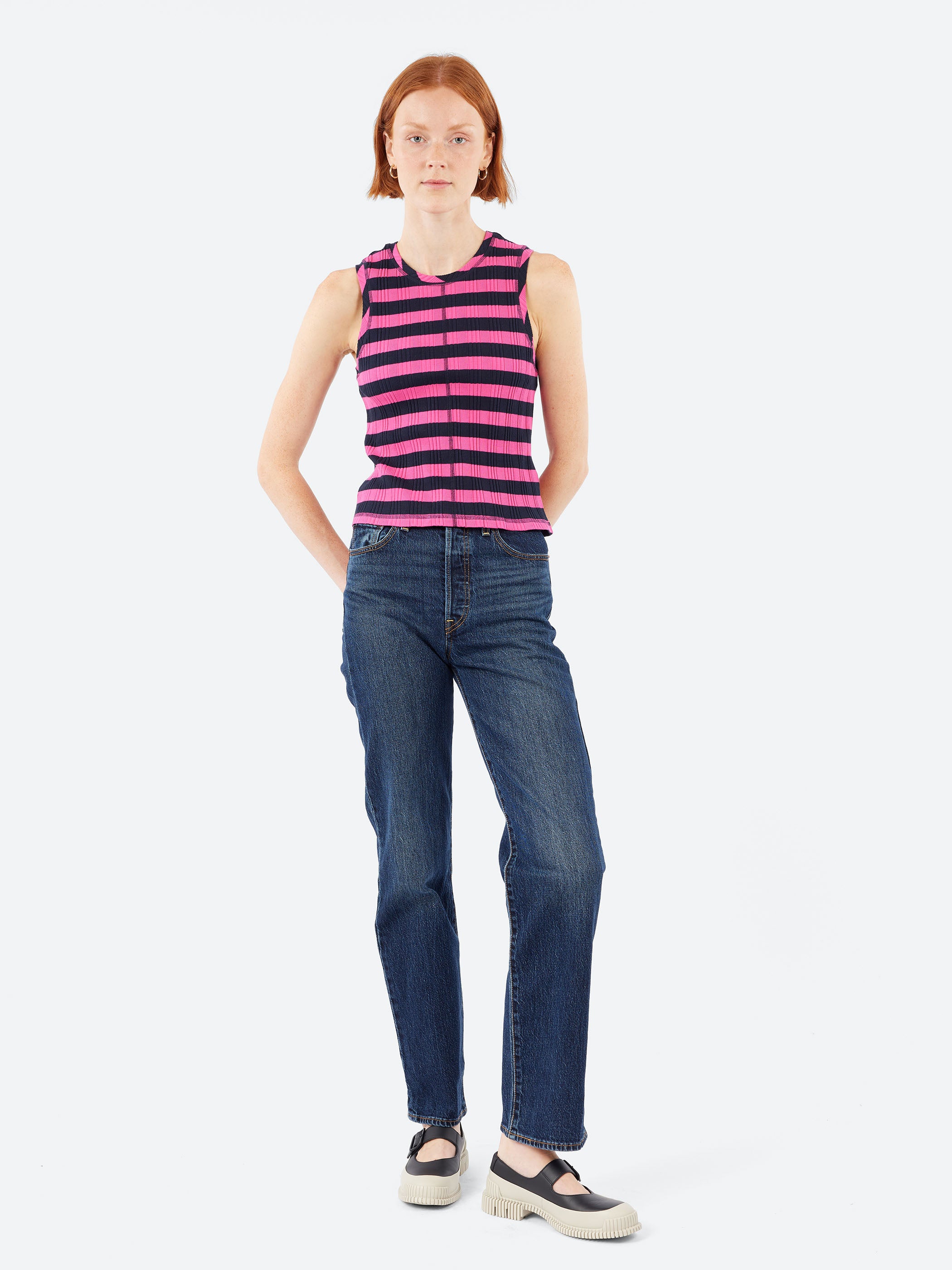 Ribcage Full Length Jeans