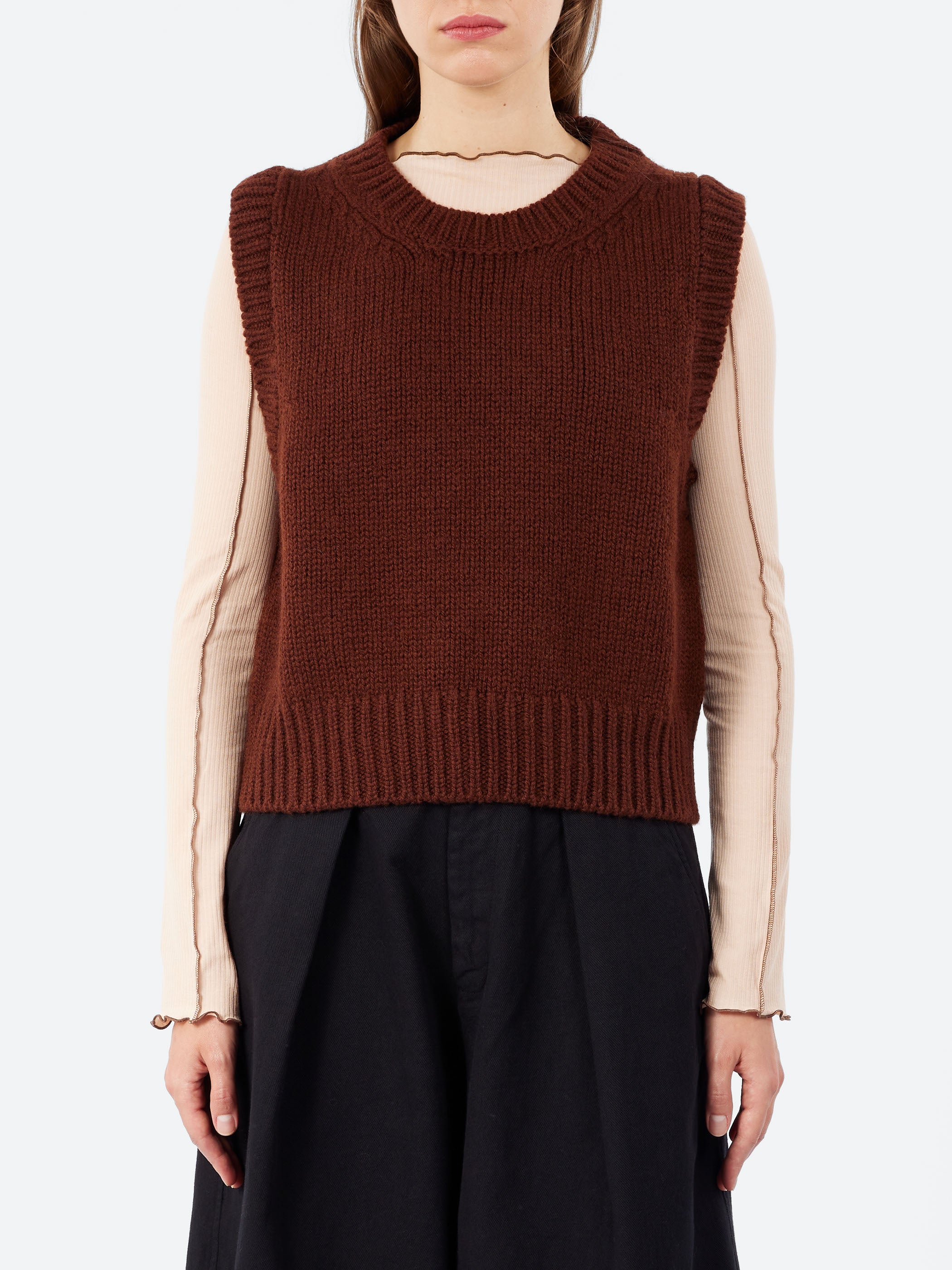 MHL Chunky Crew Neck Slipover