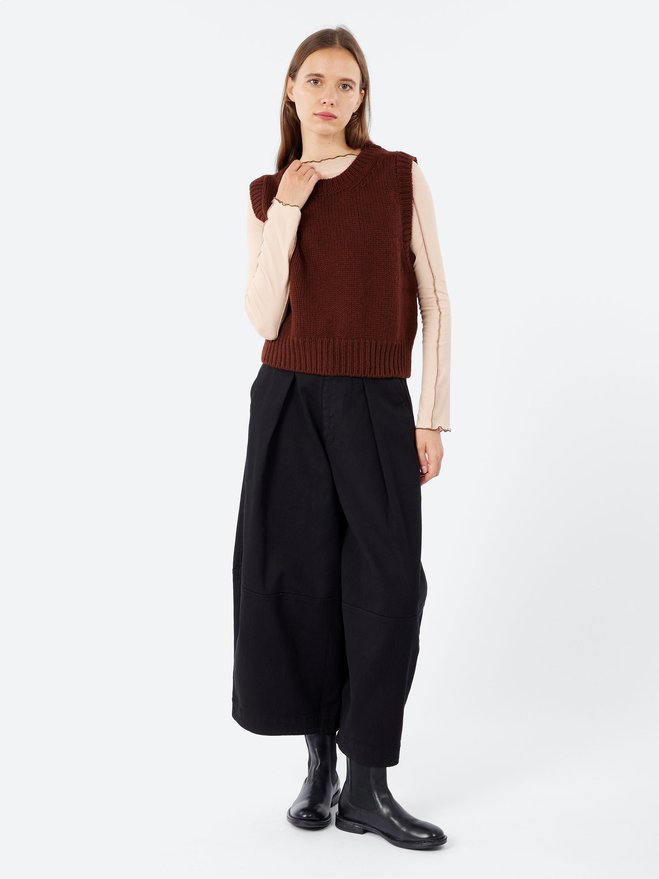 MHL Chunky Crew Neck Slipover