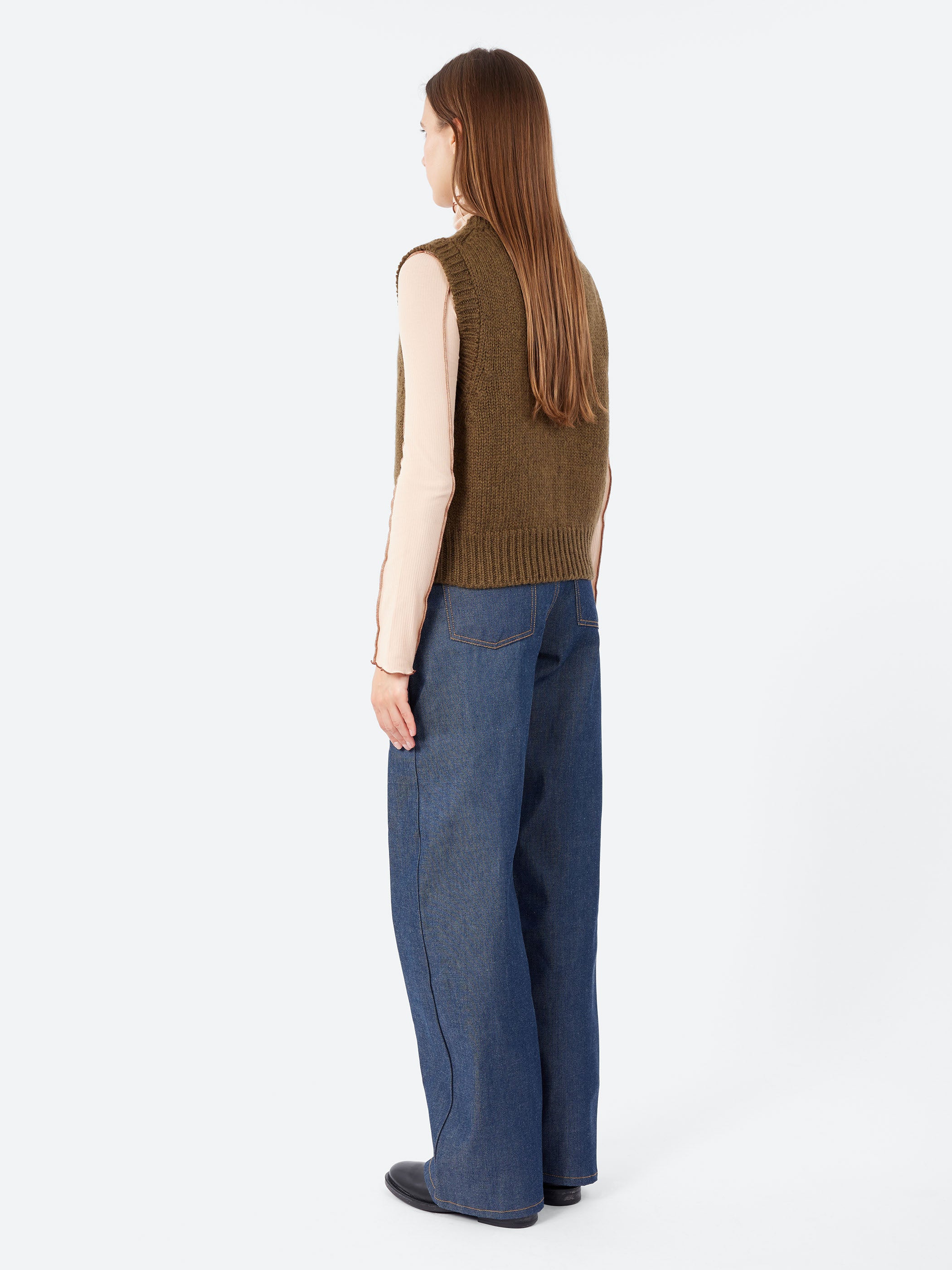 MHL Chunky Crew Neck Slipover