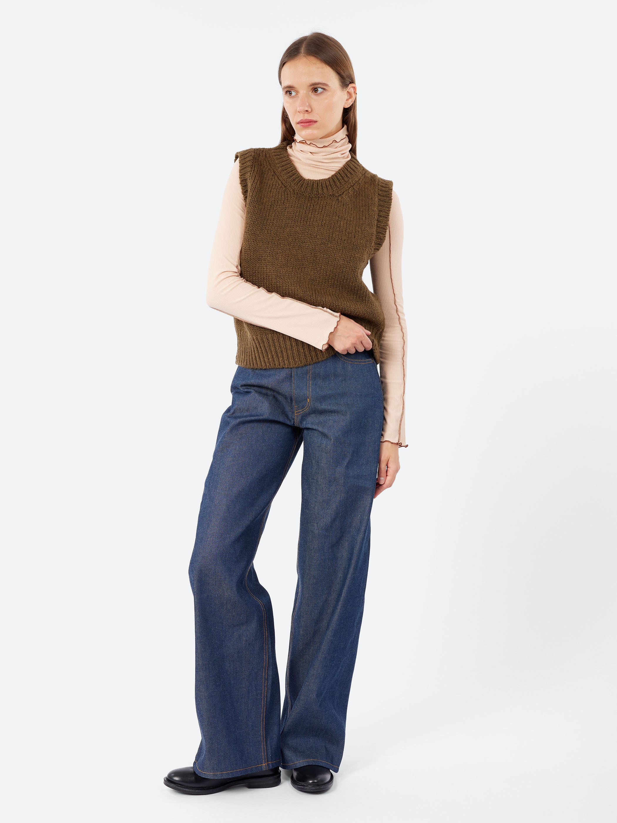 MHL Chunky Crew Neck Slipover