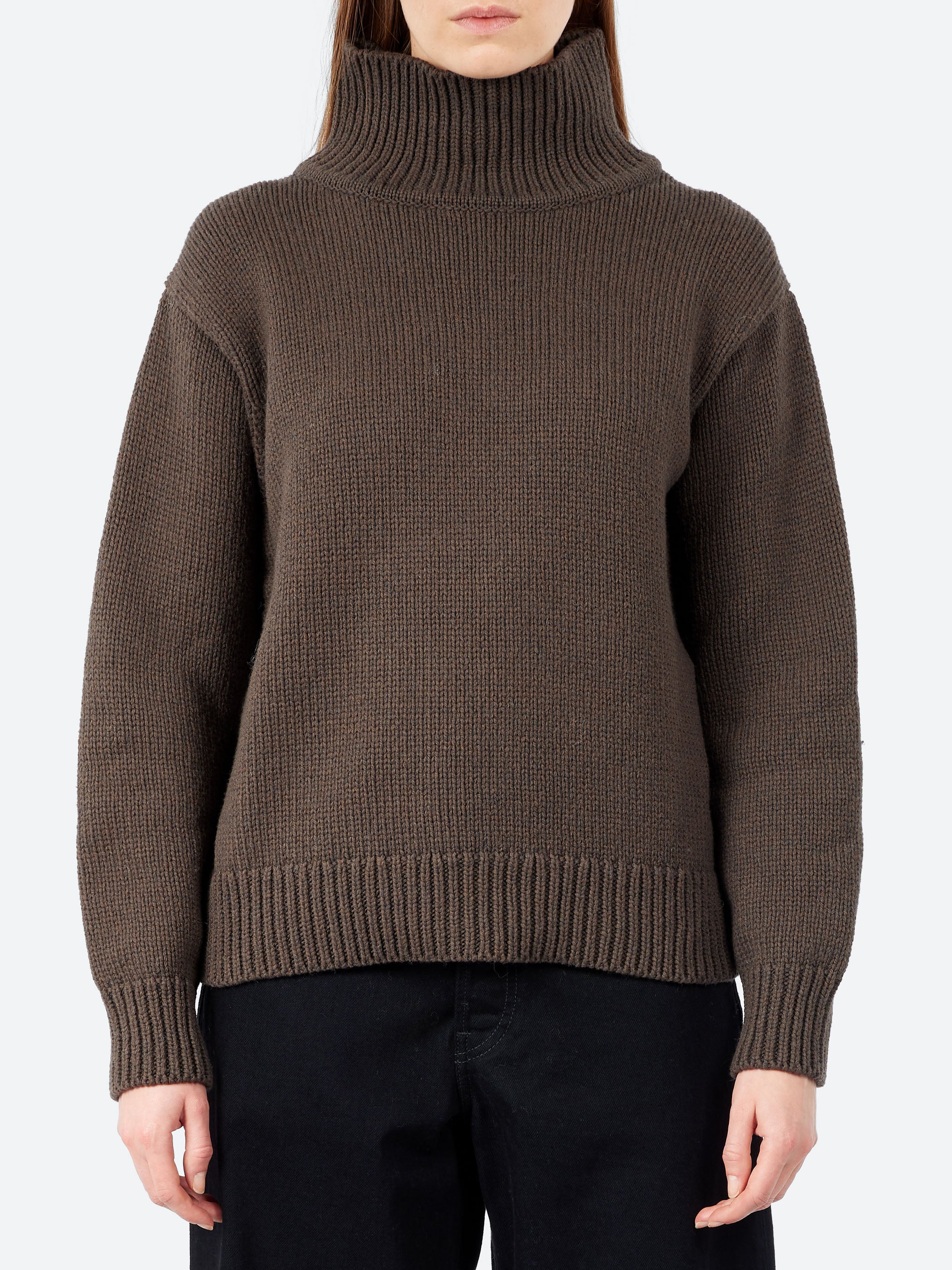 MHL Chunky High Neck Sweater