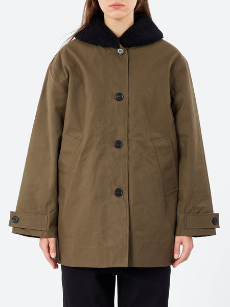 Margaret Howell - MHL Stormer Coat in Khaki – gravitypope
