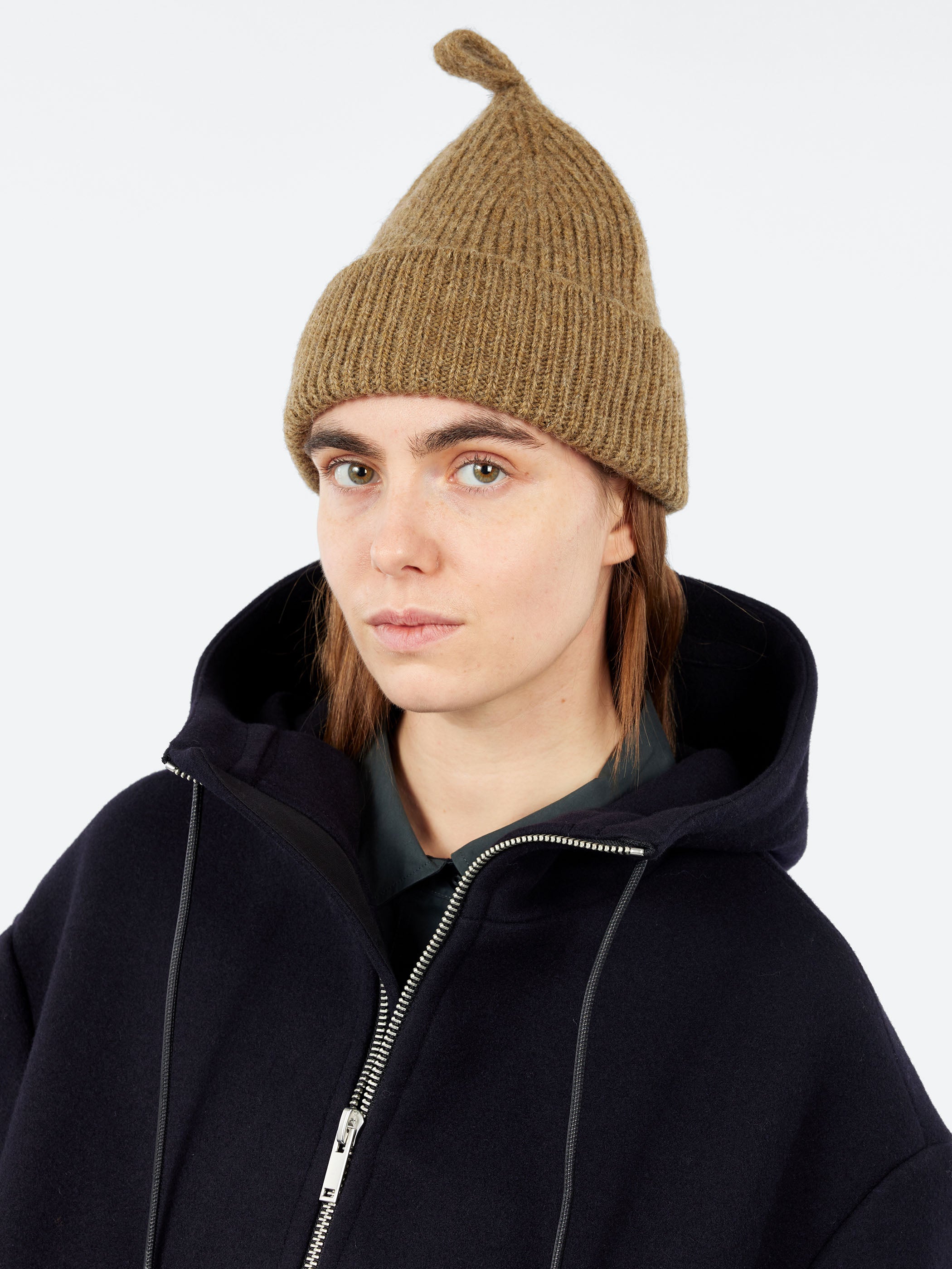 MHL Simple Ribbed Beanie