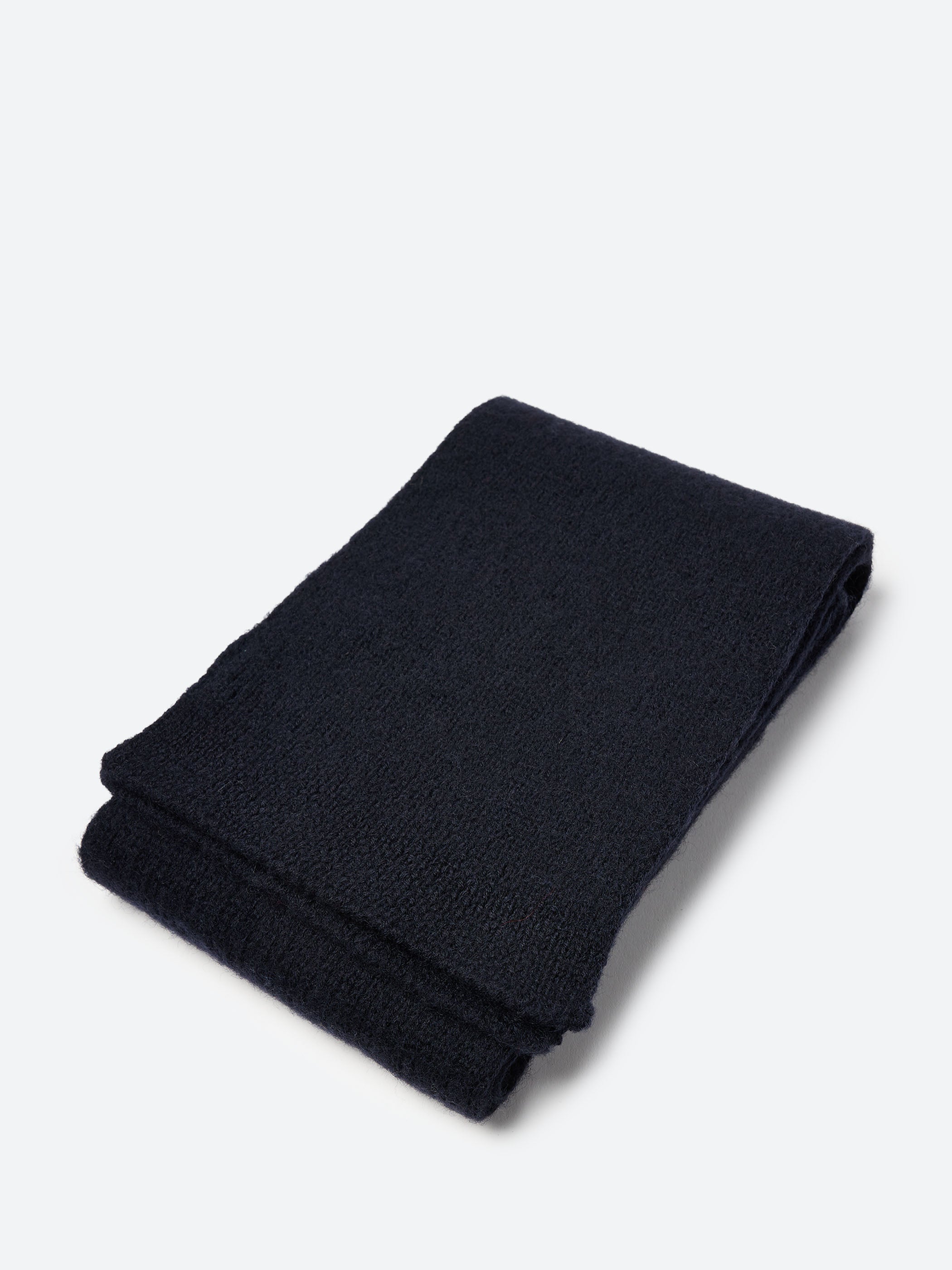 Margaret Howell - MHL. Brushed Scarf in Dark Navy – gravitypope