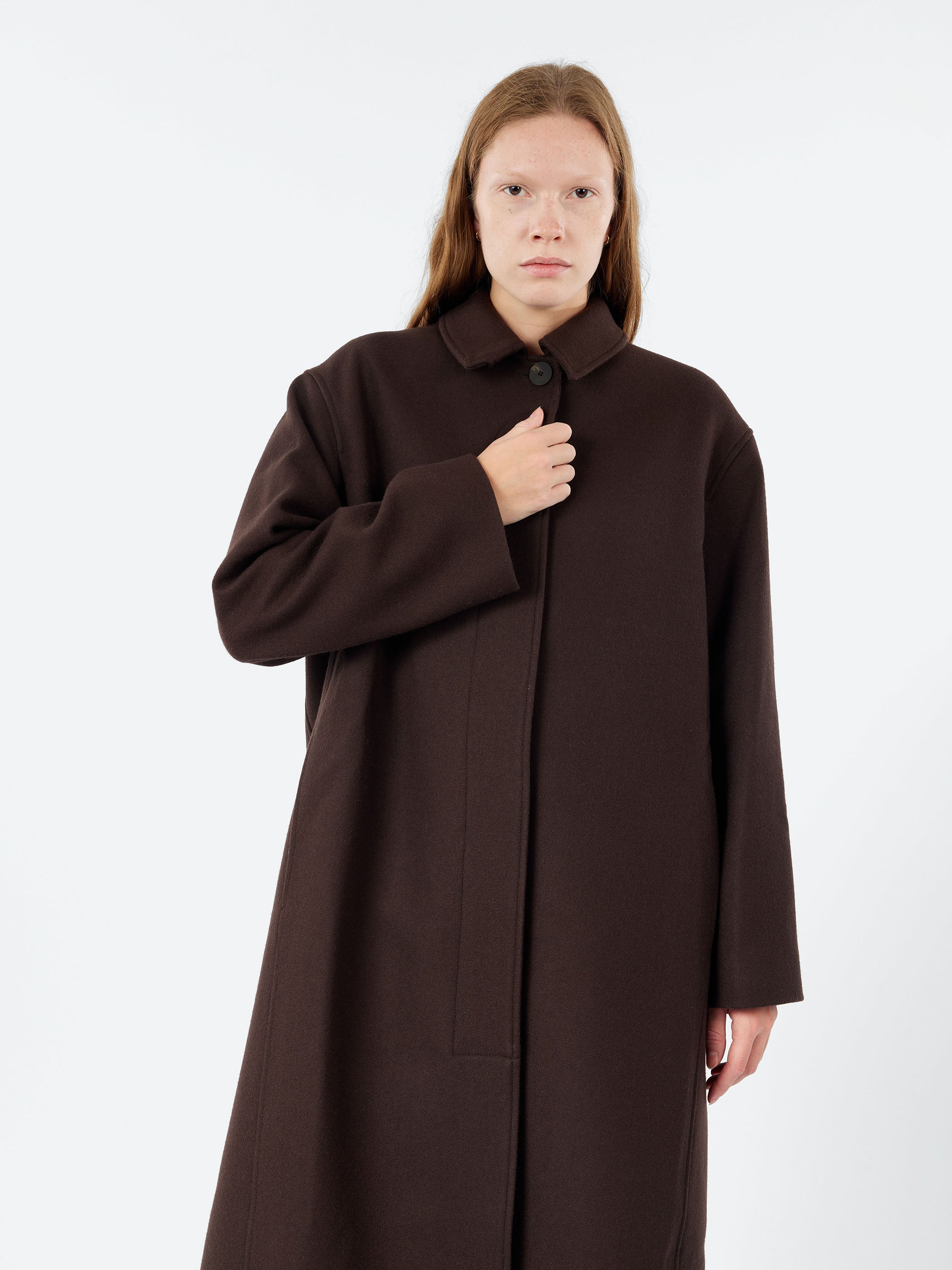 Studio Nicholson - Hozu Roll Neck in Parchment – gravitypope