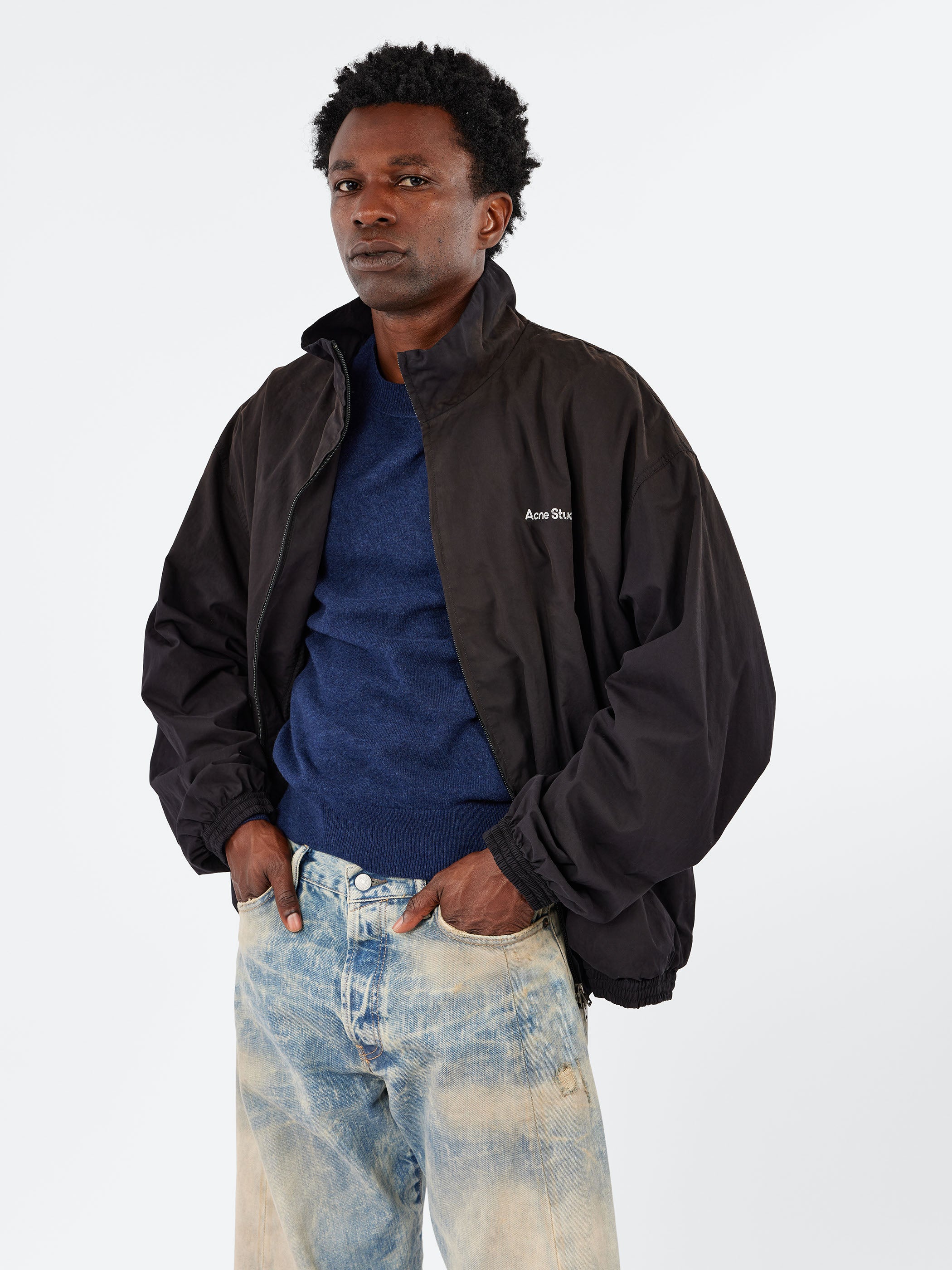 Logo Zipper Jacket