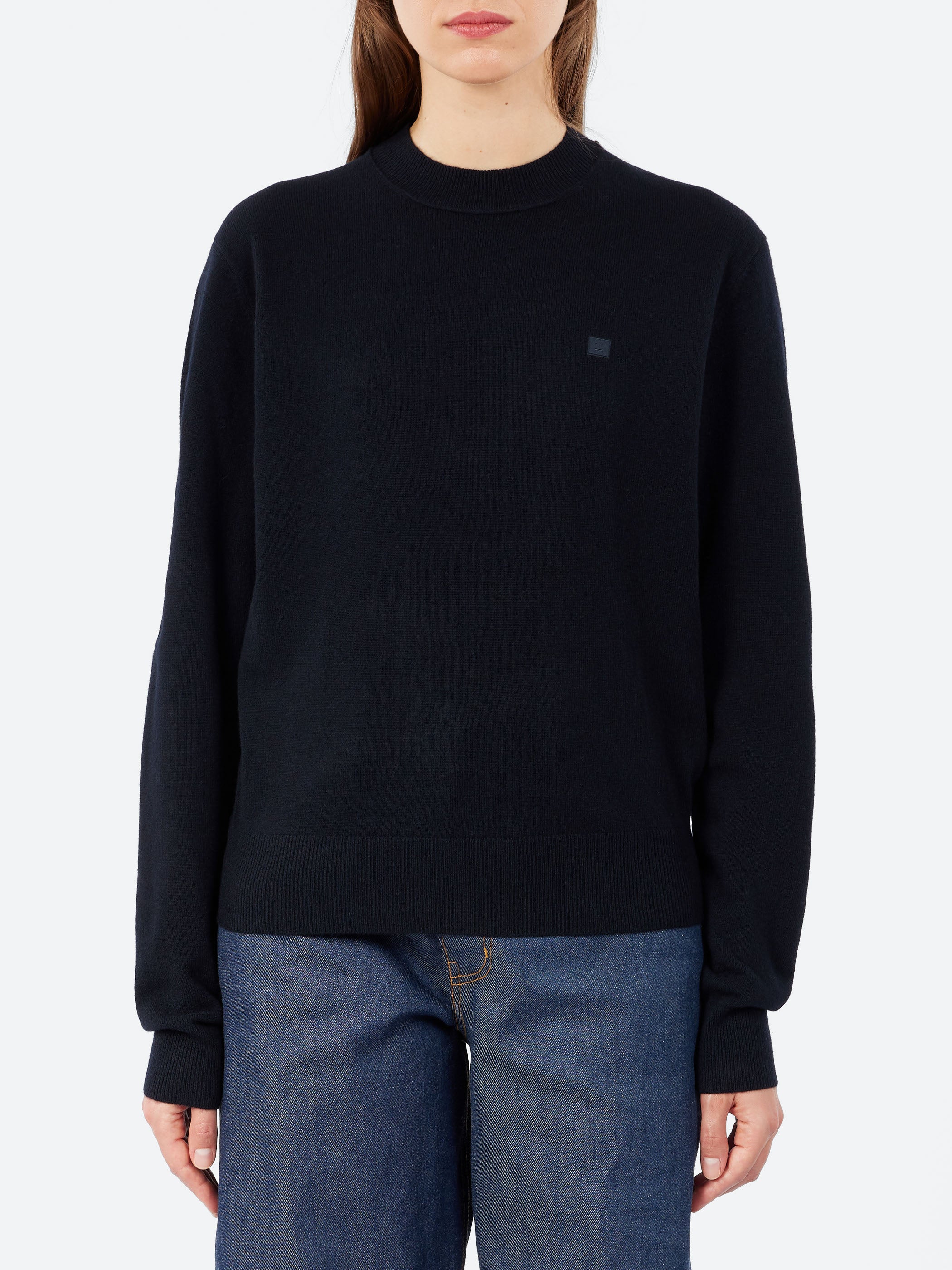 Acne Studios - Yak Wool Crewneck Jumper in Black – gravitypope