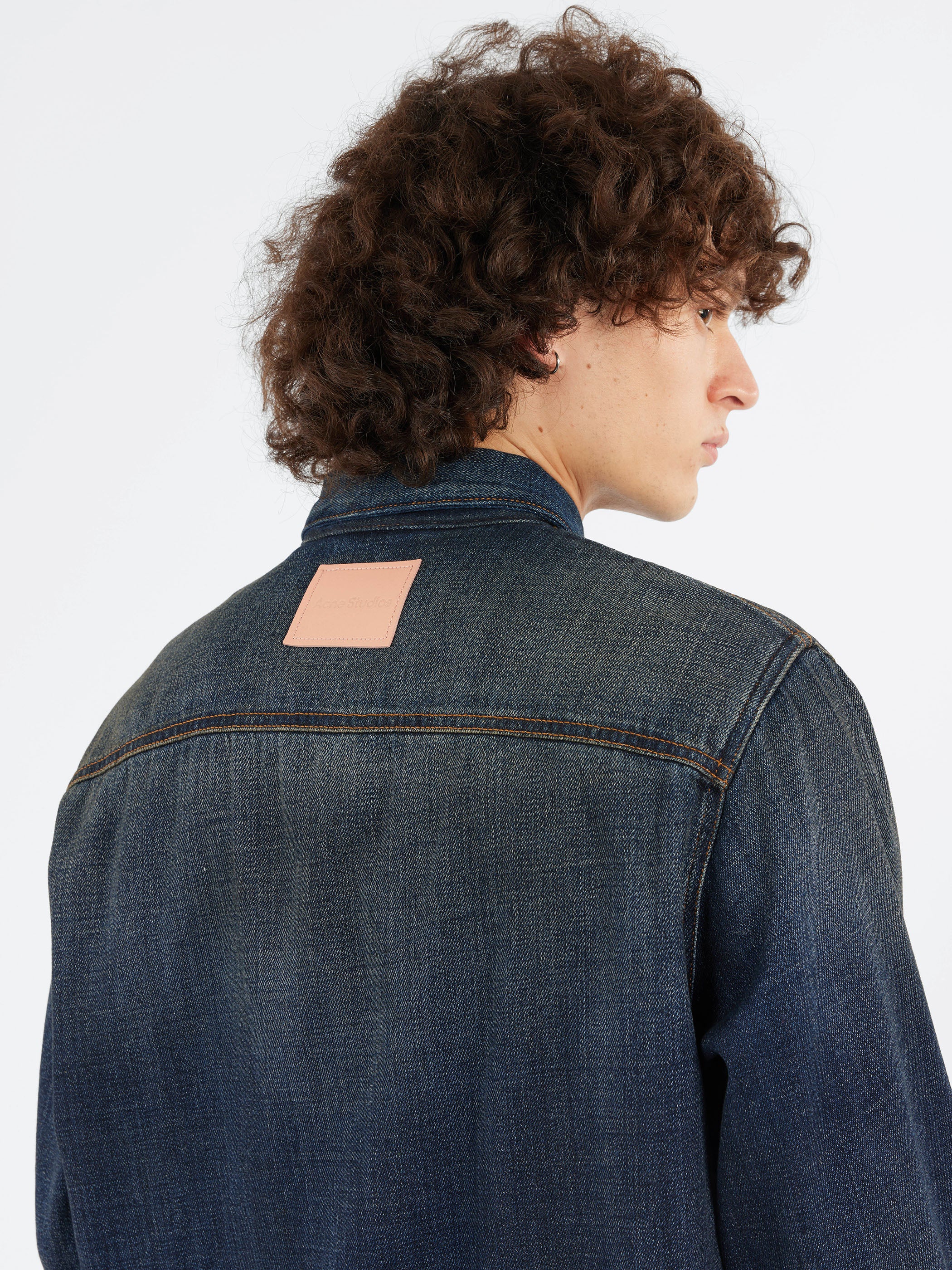 Denim Button-Up Shirt