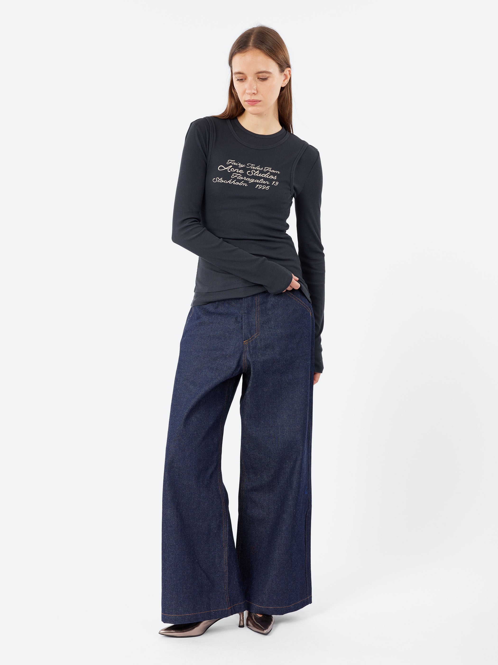 Layered Long-Sleeve T-Shirt