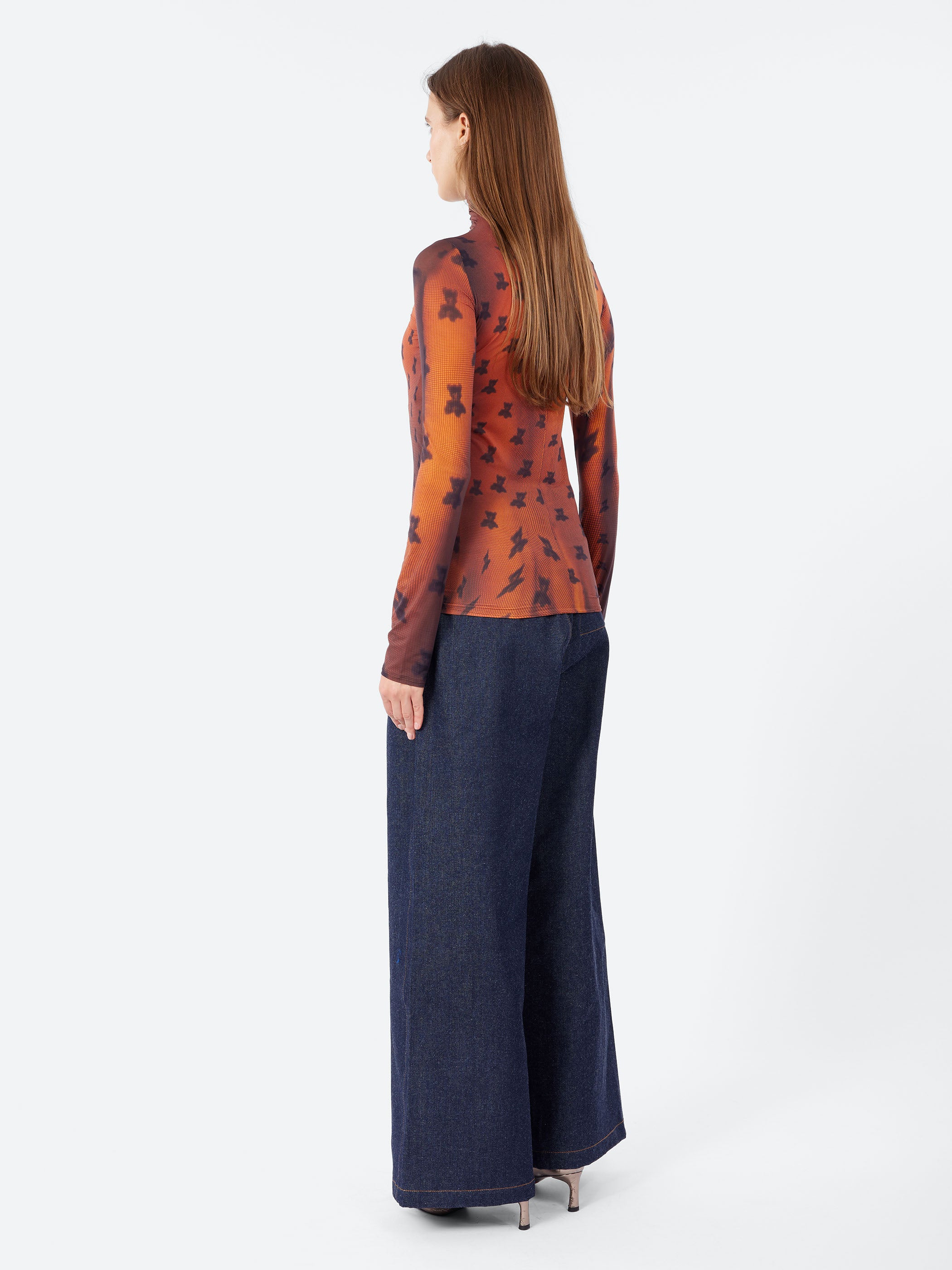 Fitted Print T-Shirt