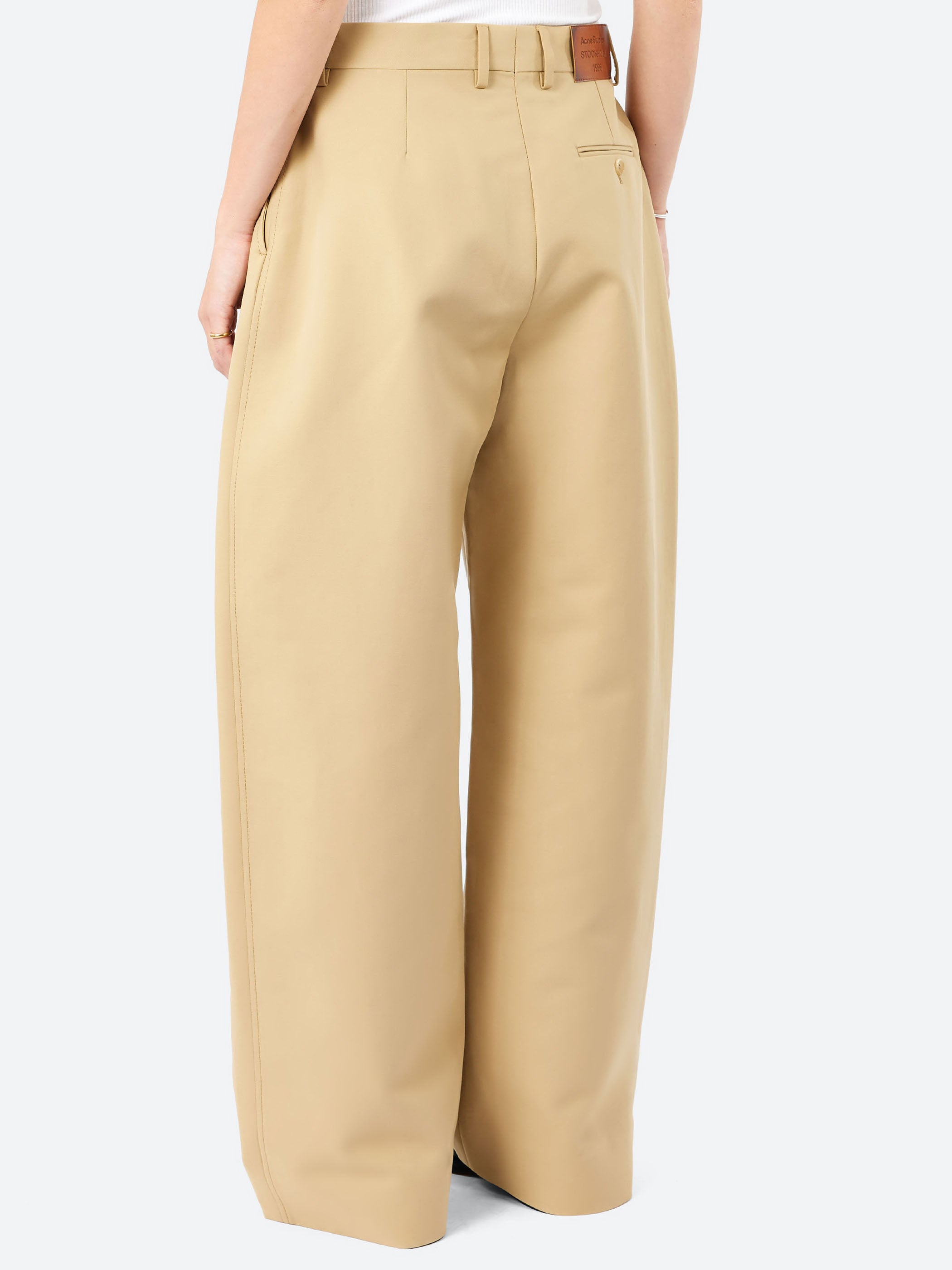 Tailored Satin Trousers