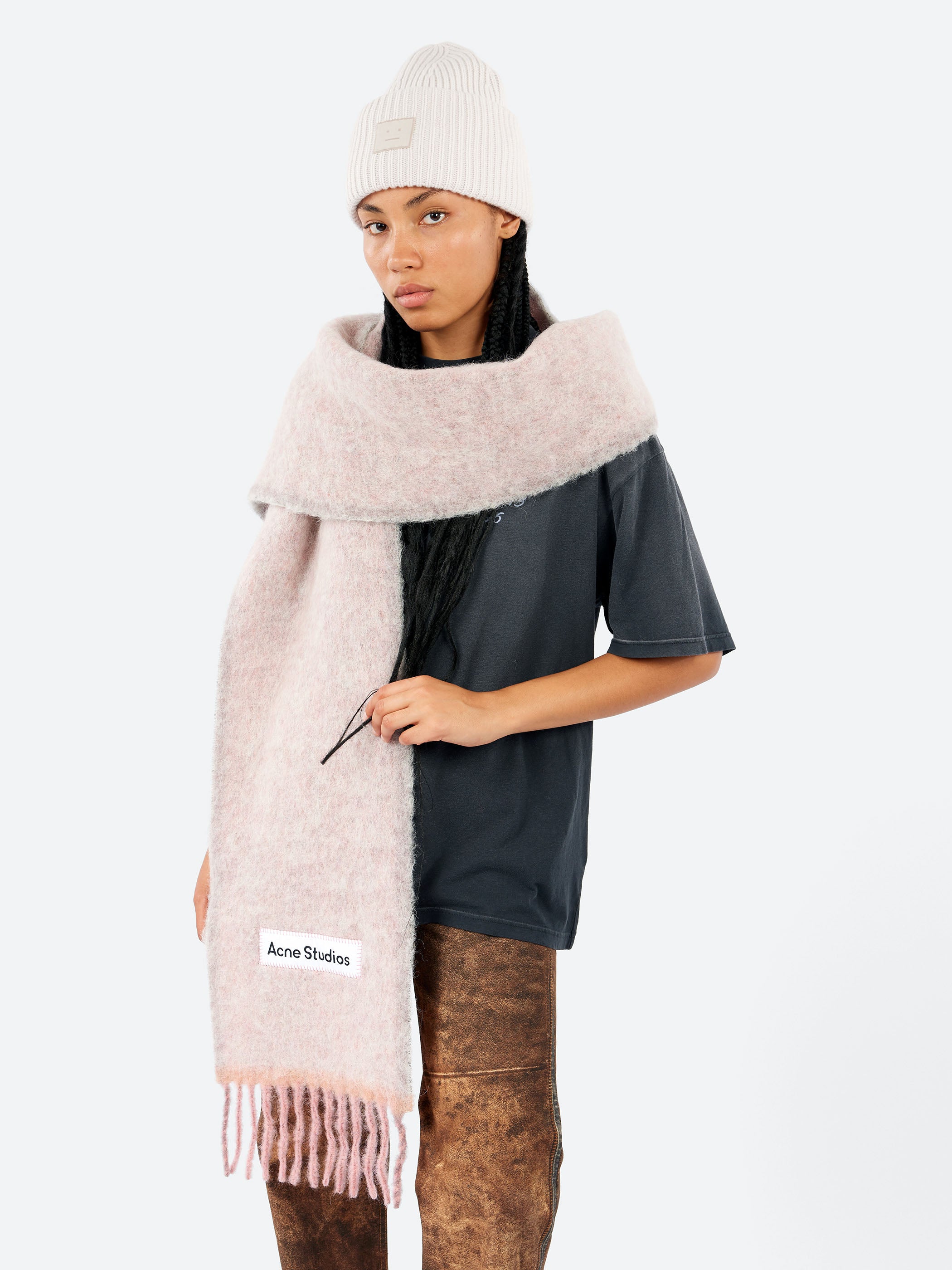 Wool Mohair Scarf