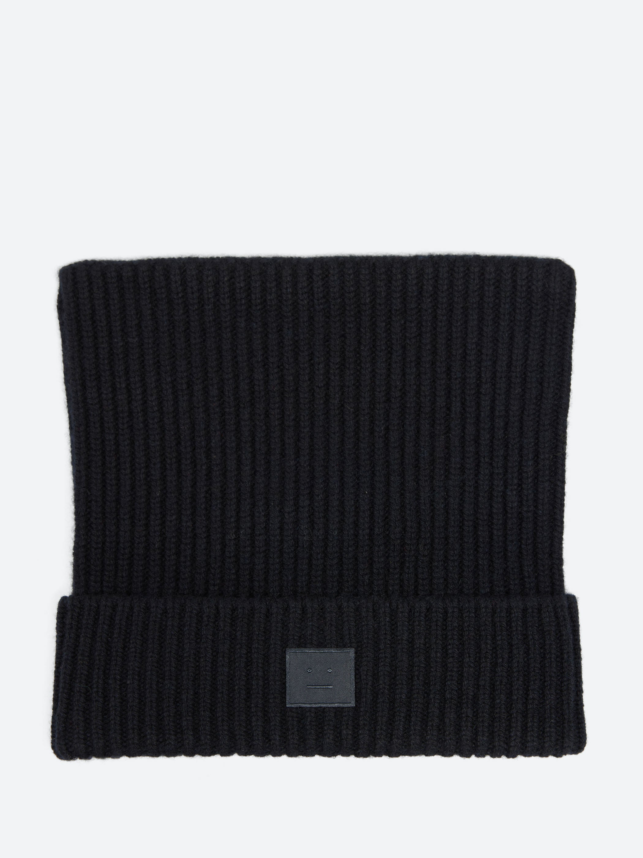 Face Logo Square Beanie