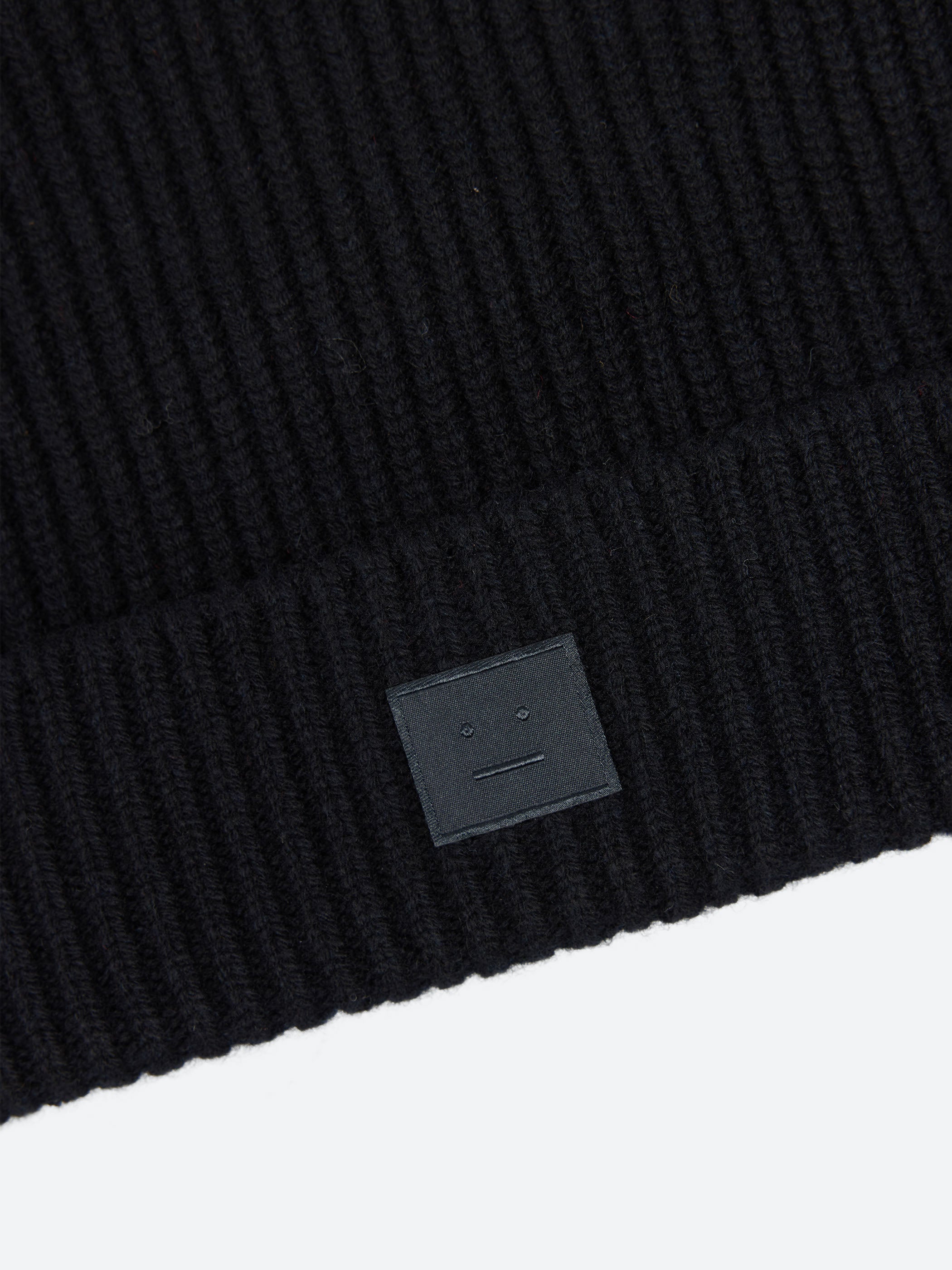 Face Logo Square Beanie