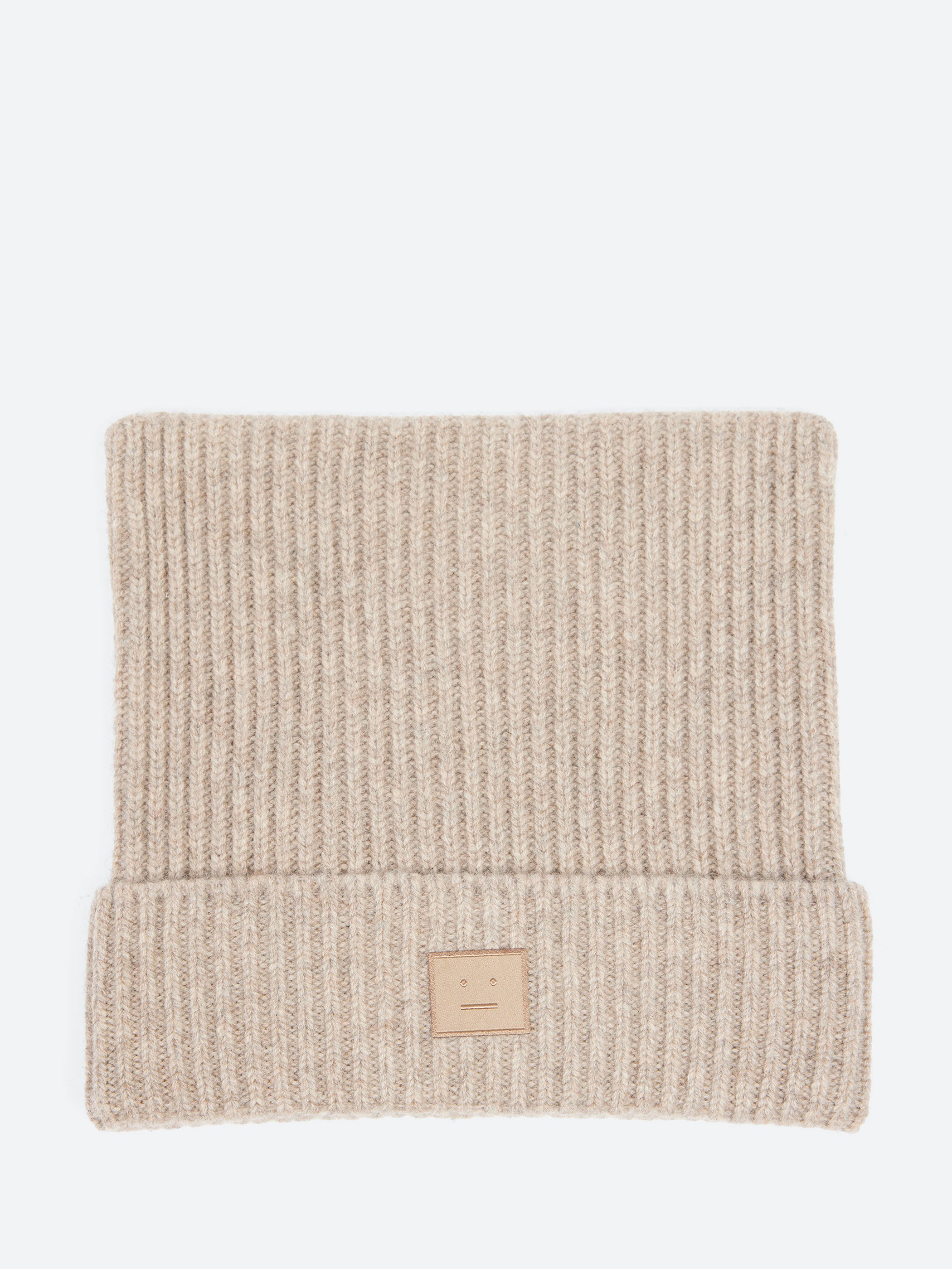 Face Logo Square Beanie