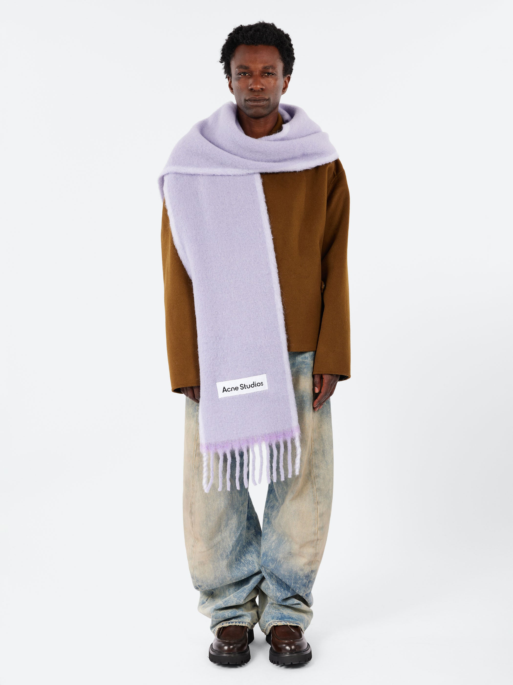 Wool Mohair Scarf