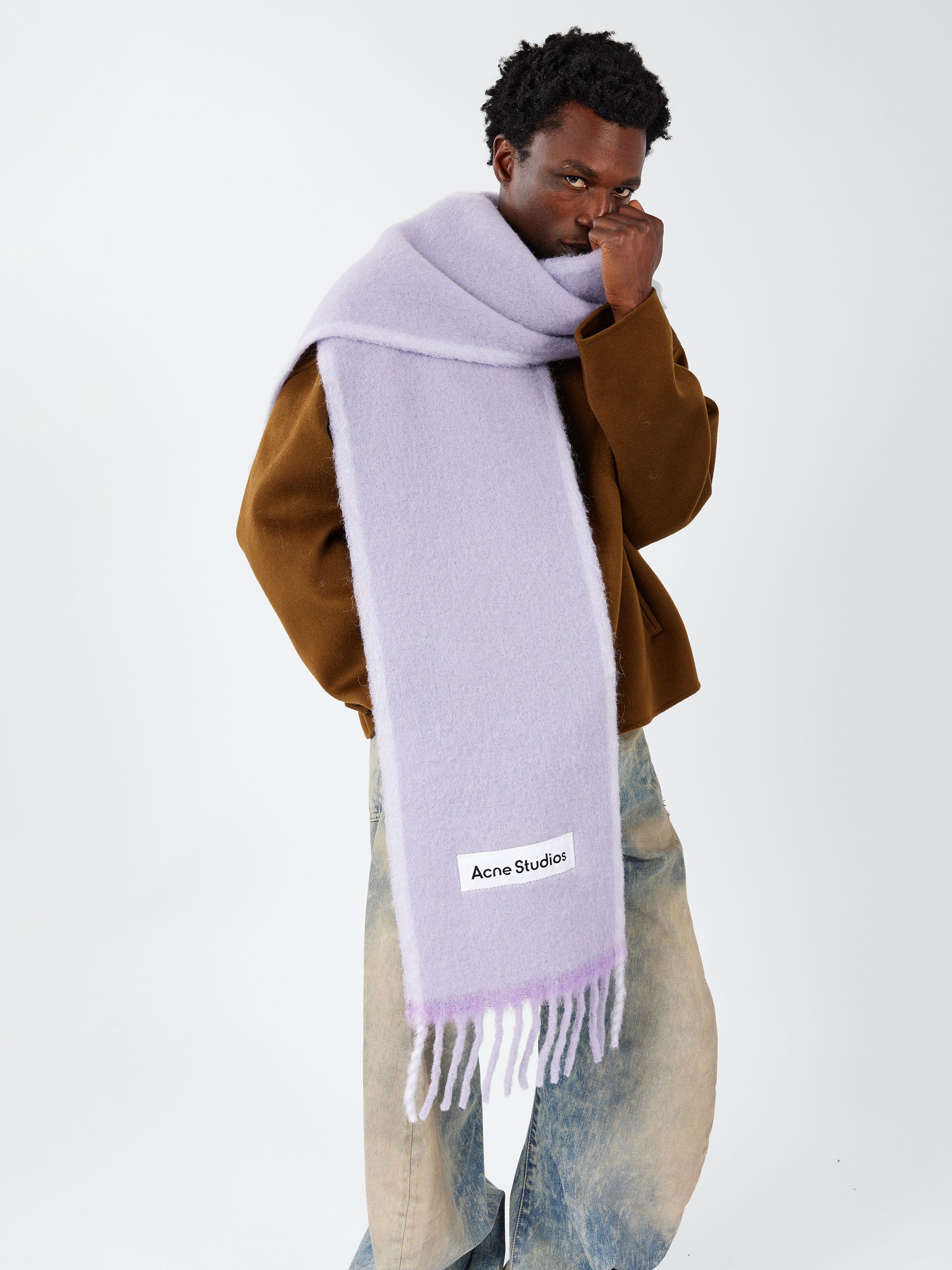 Wool Mohair Scarf