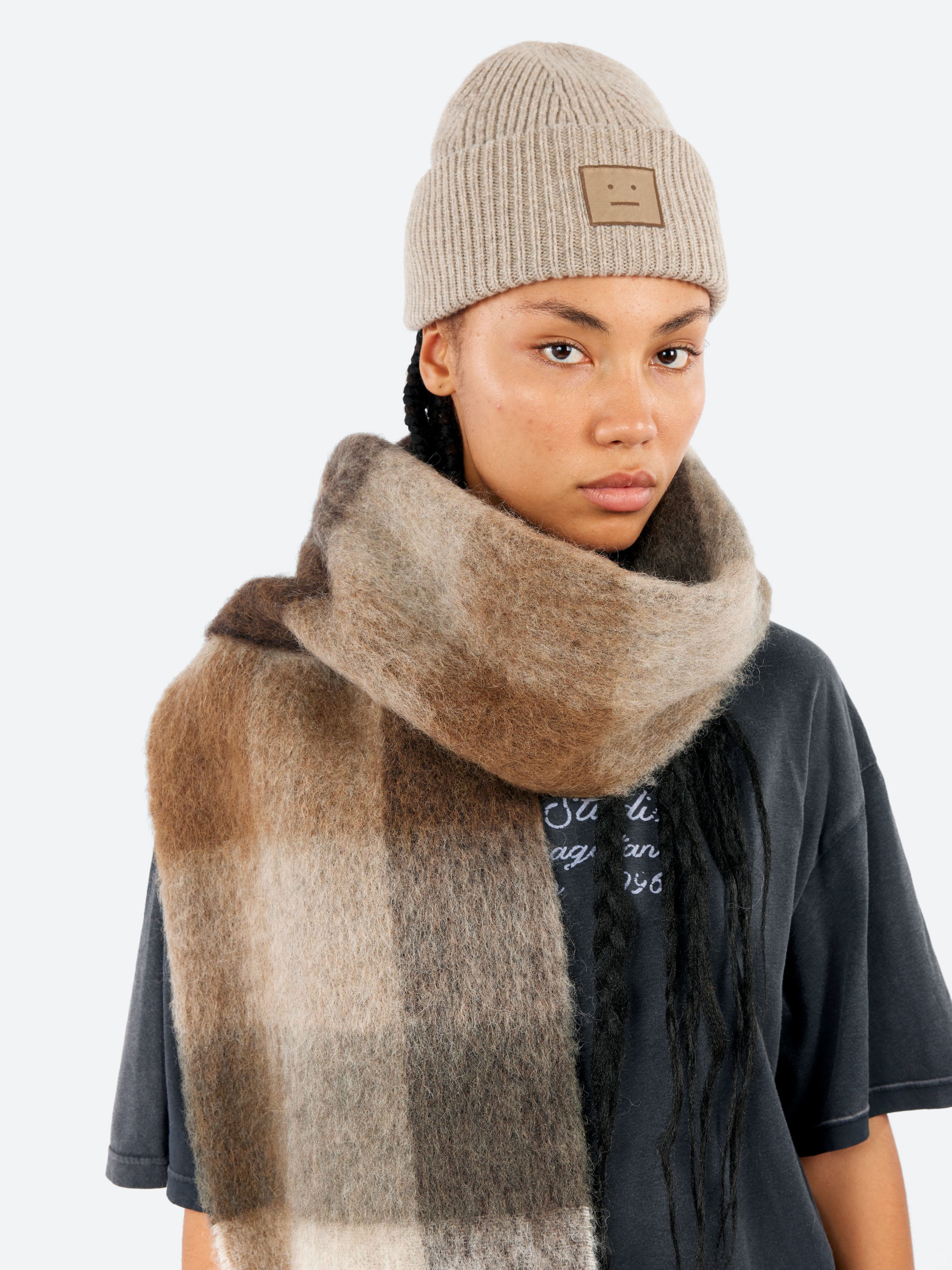 Large Face Logo Yak Beanie