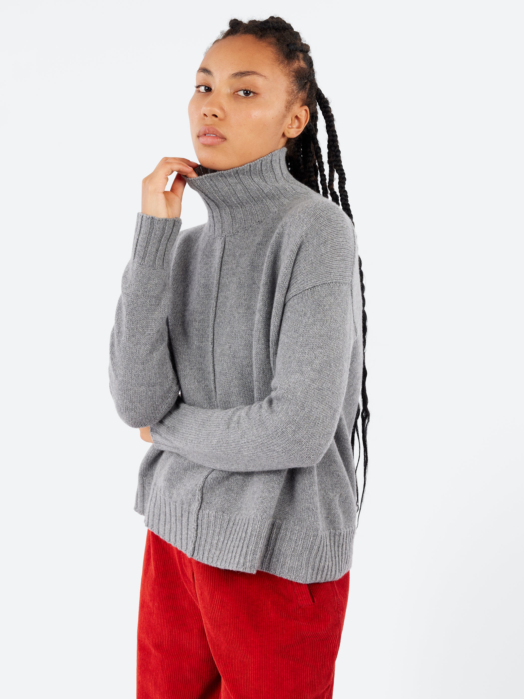 2503 High Neck Pullover