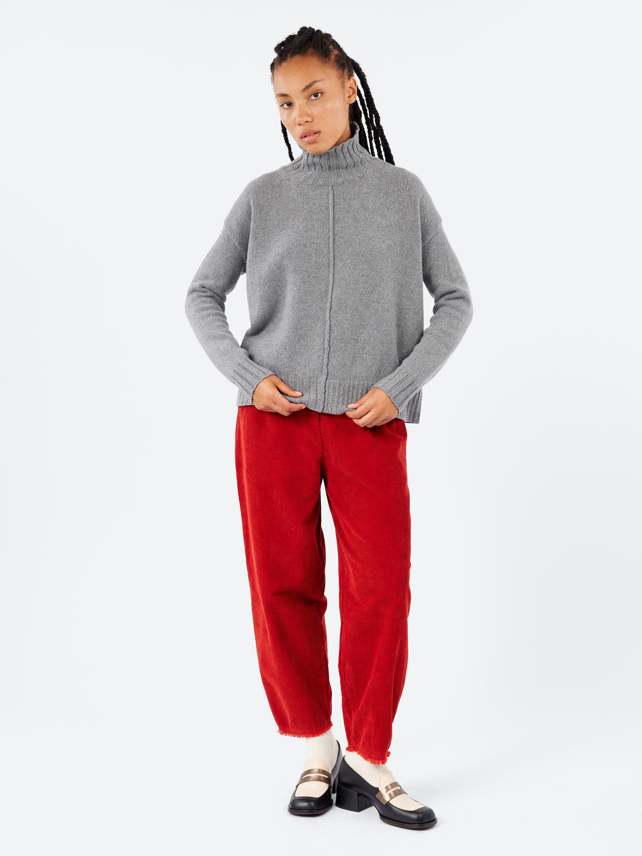 2503 High Neck Pullover