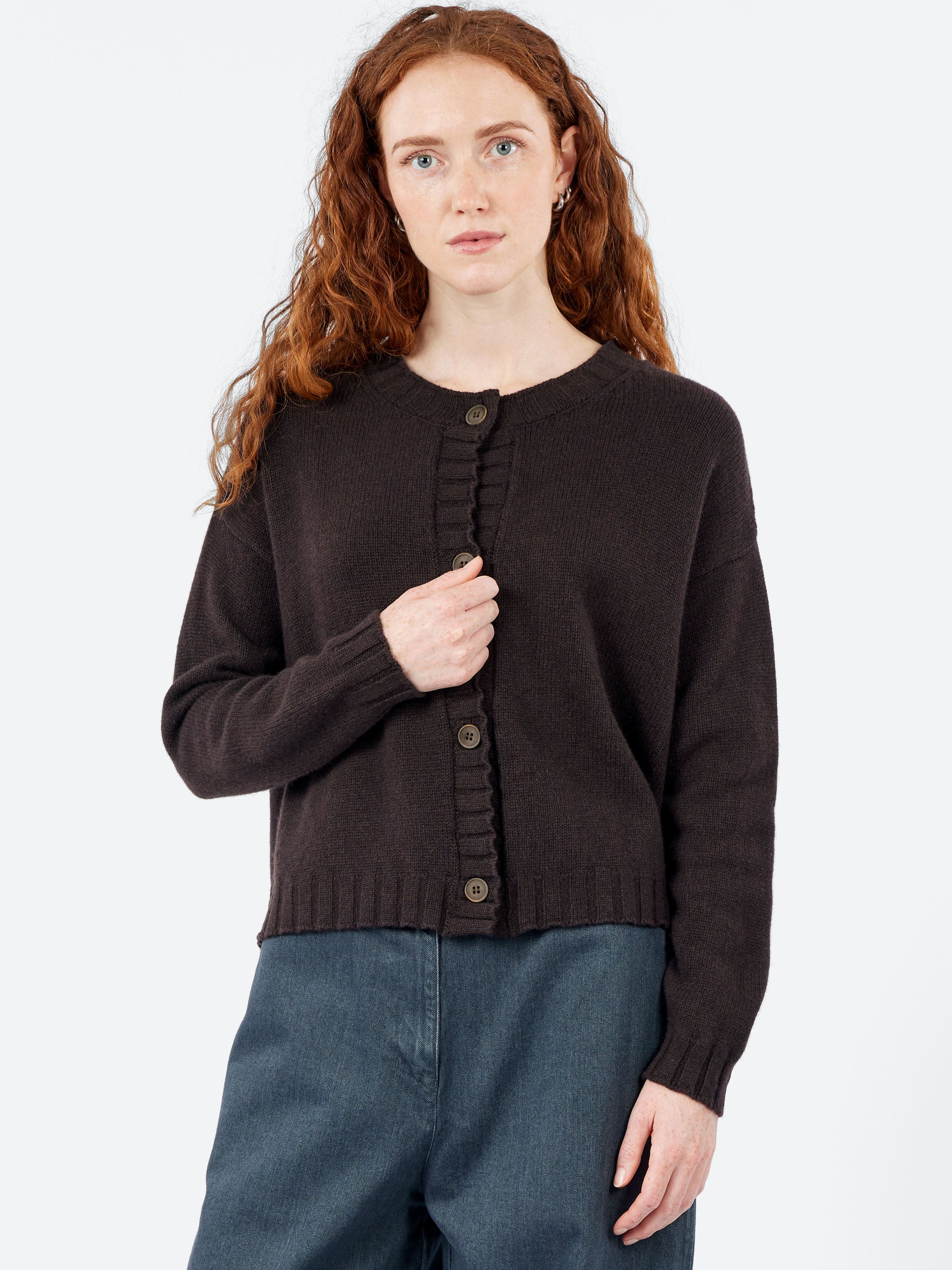 2402 Cashmere Blend Cardigan