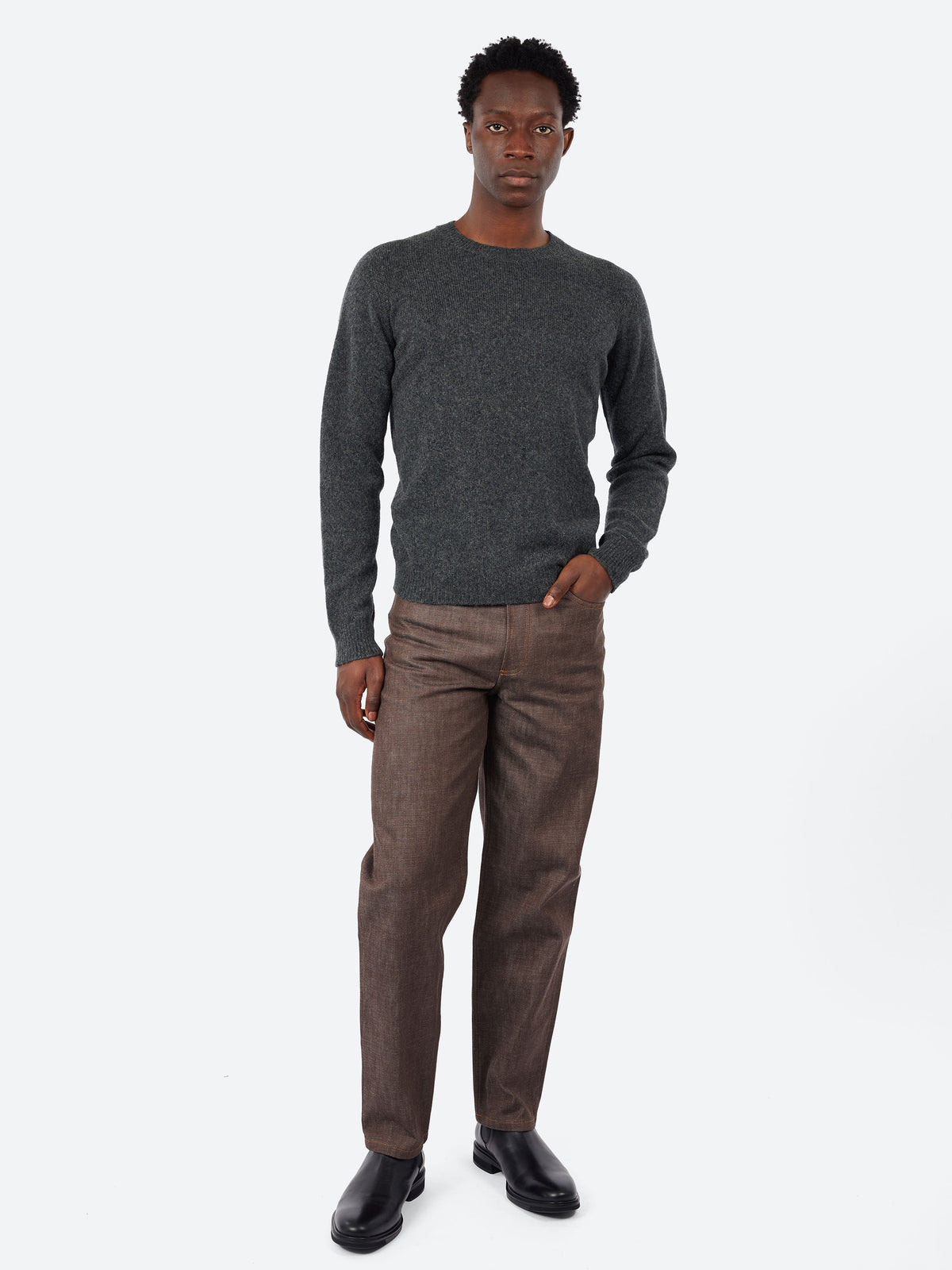 Camel Wool Sweater
