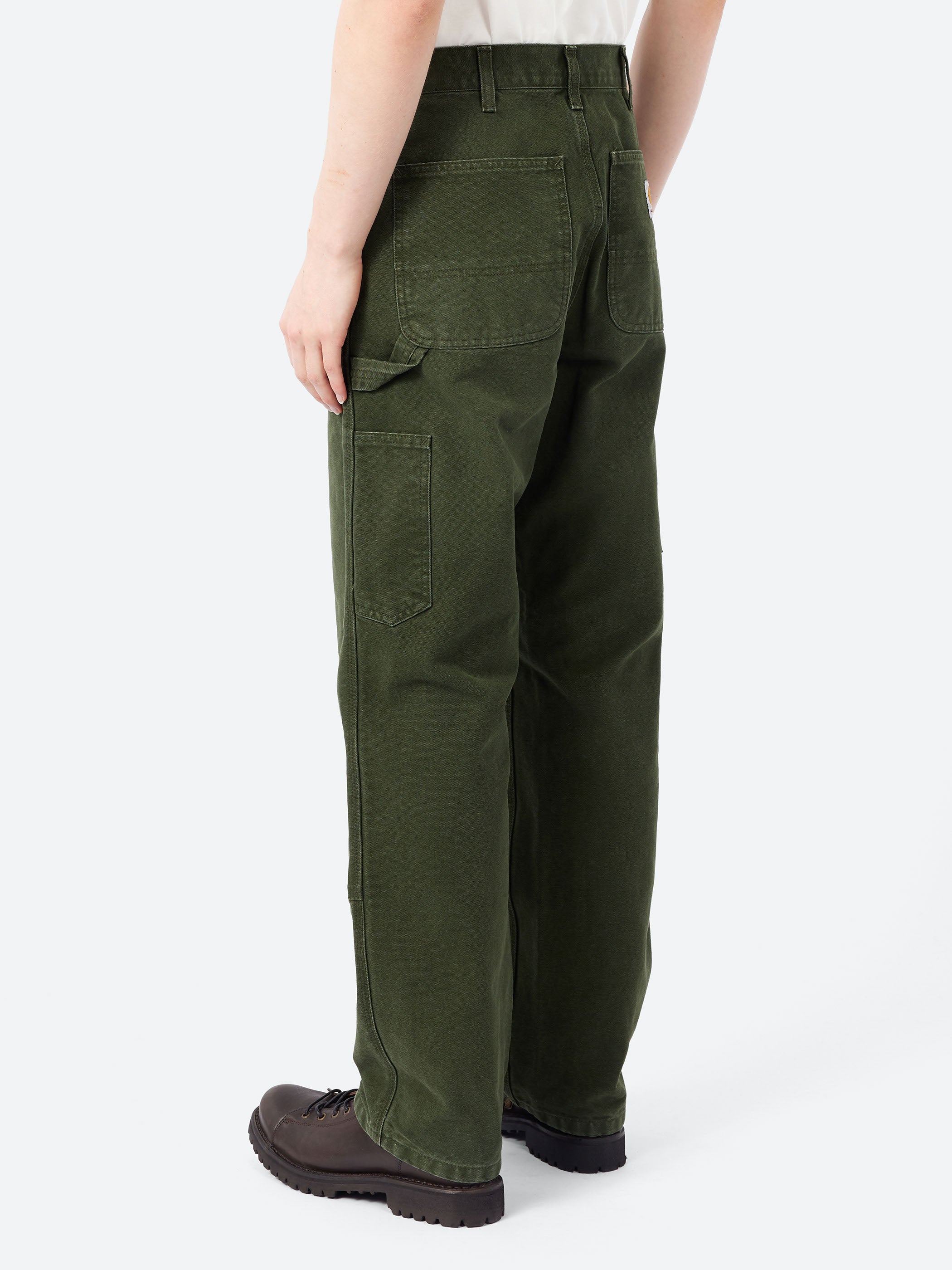 Carhartt WIP - Double Knee Pant in Olive Stone – gravitypope