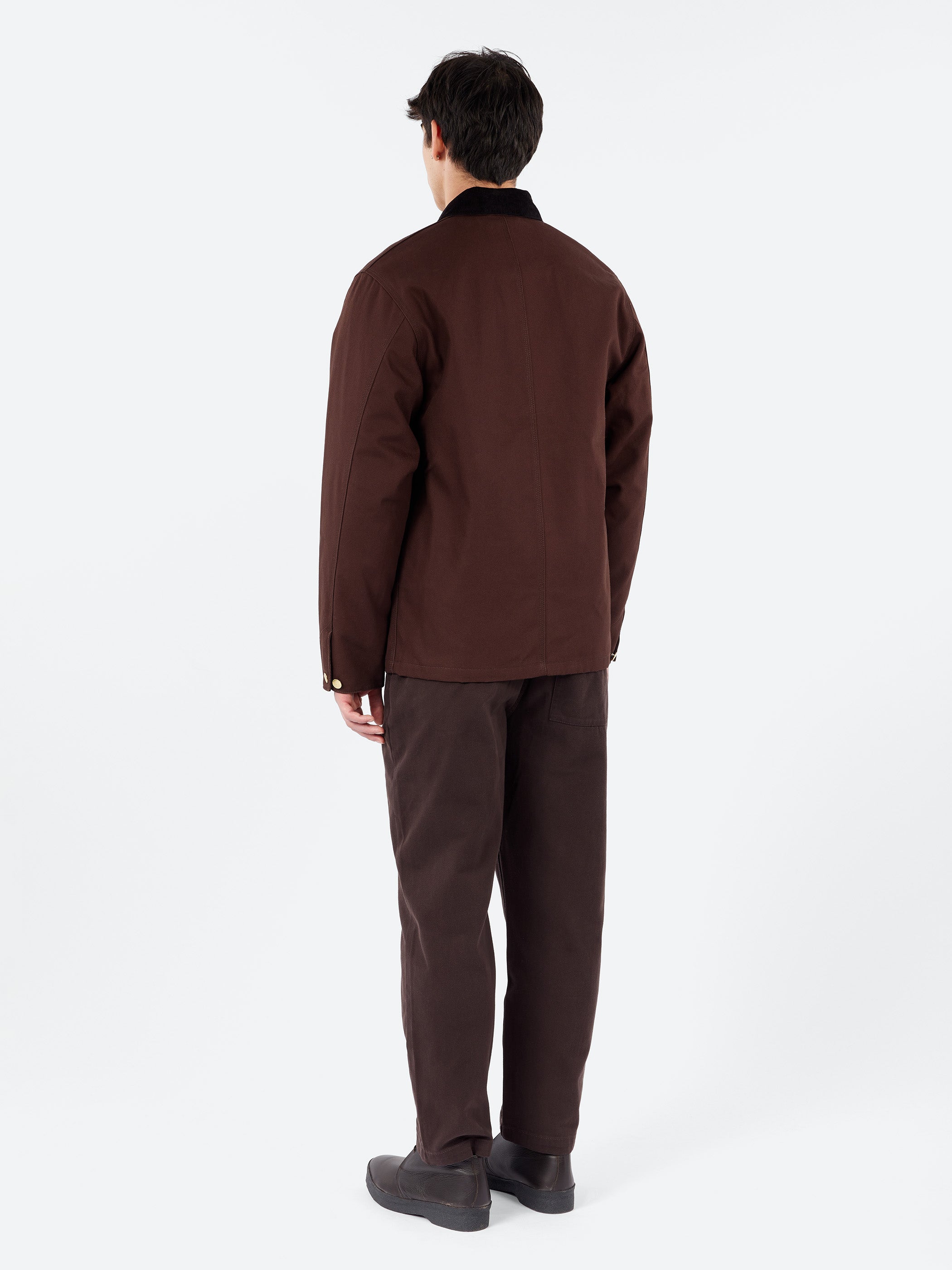 Carhartt Michigan chore coat ブラウンダック Carhartt Dark Brown Duck Canvas Chore Coat S Made in USA