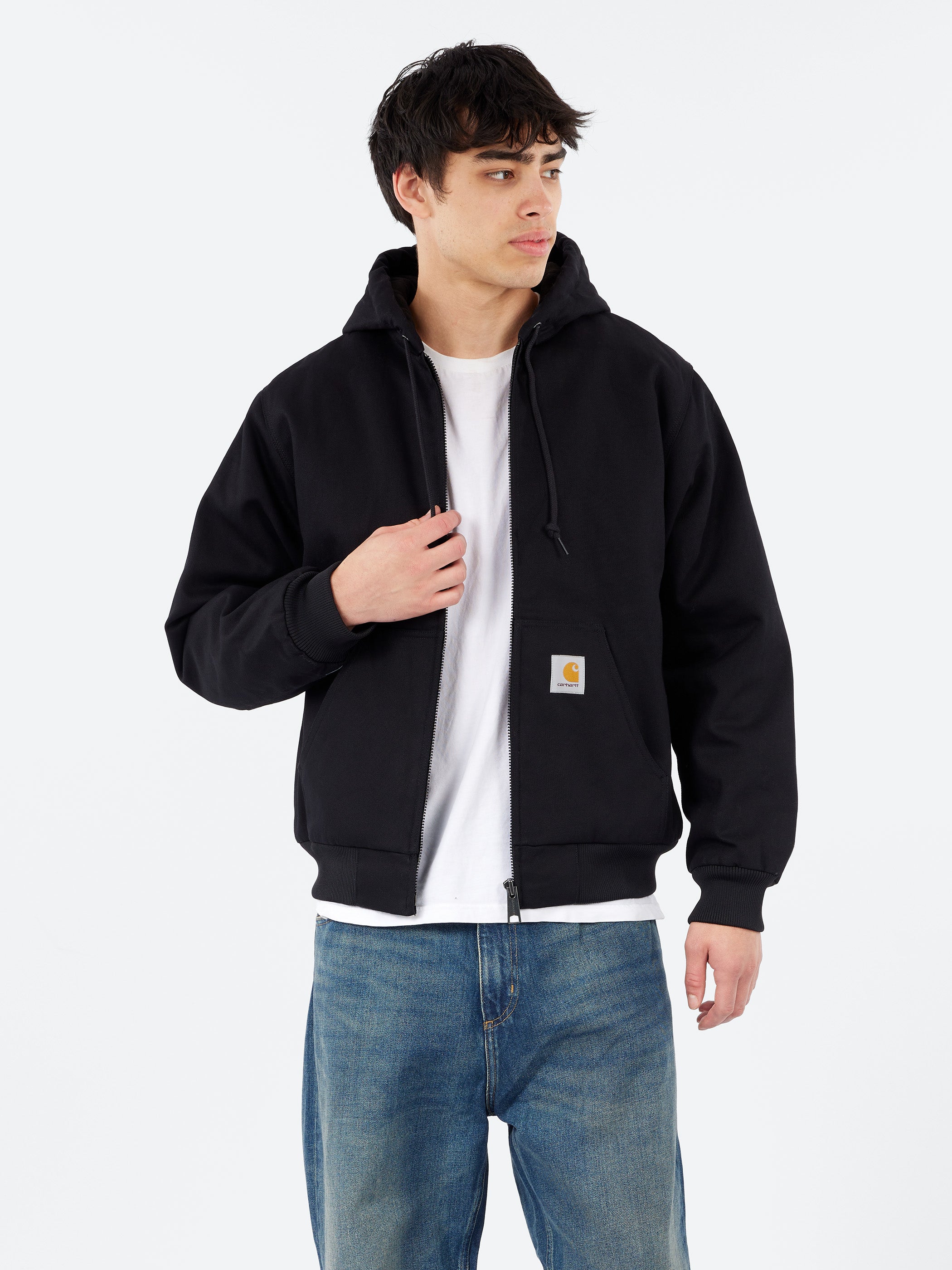 Carhartt WIP - Active Jacket (Winter) in Black Rigid – gravitypope