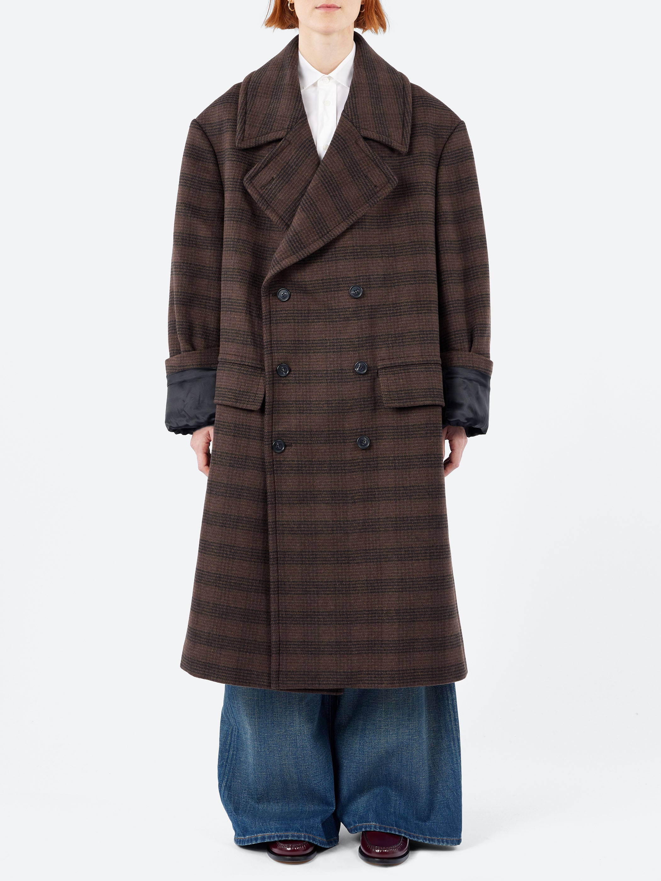 Checked Coat