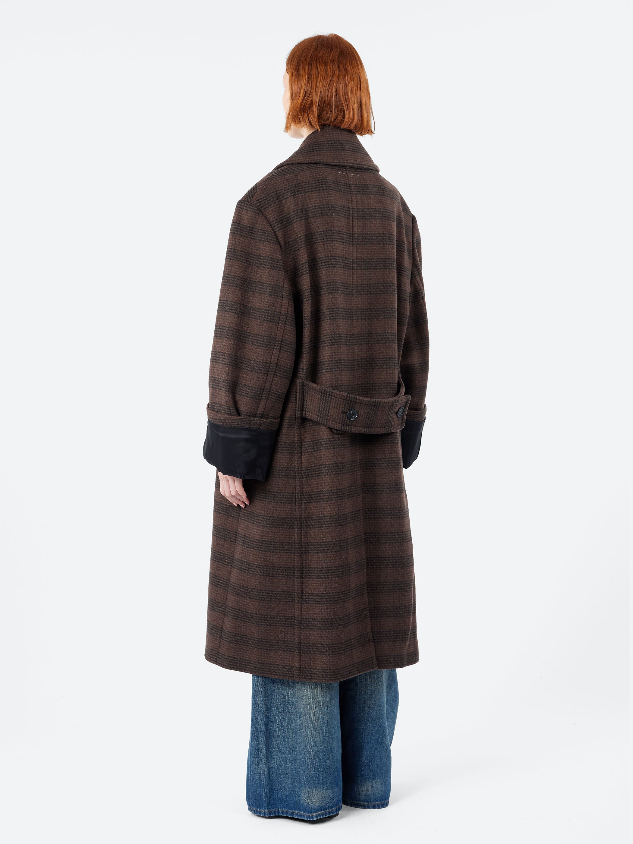 Checked Coat