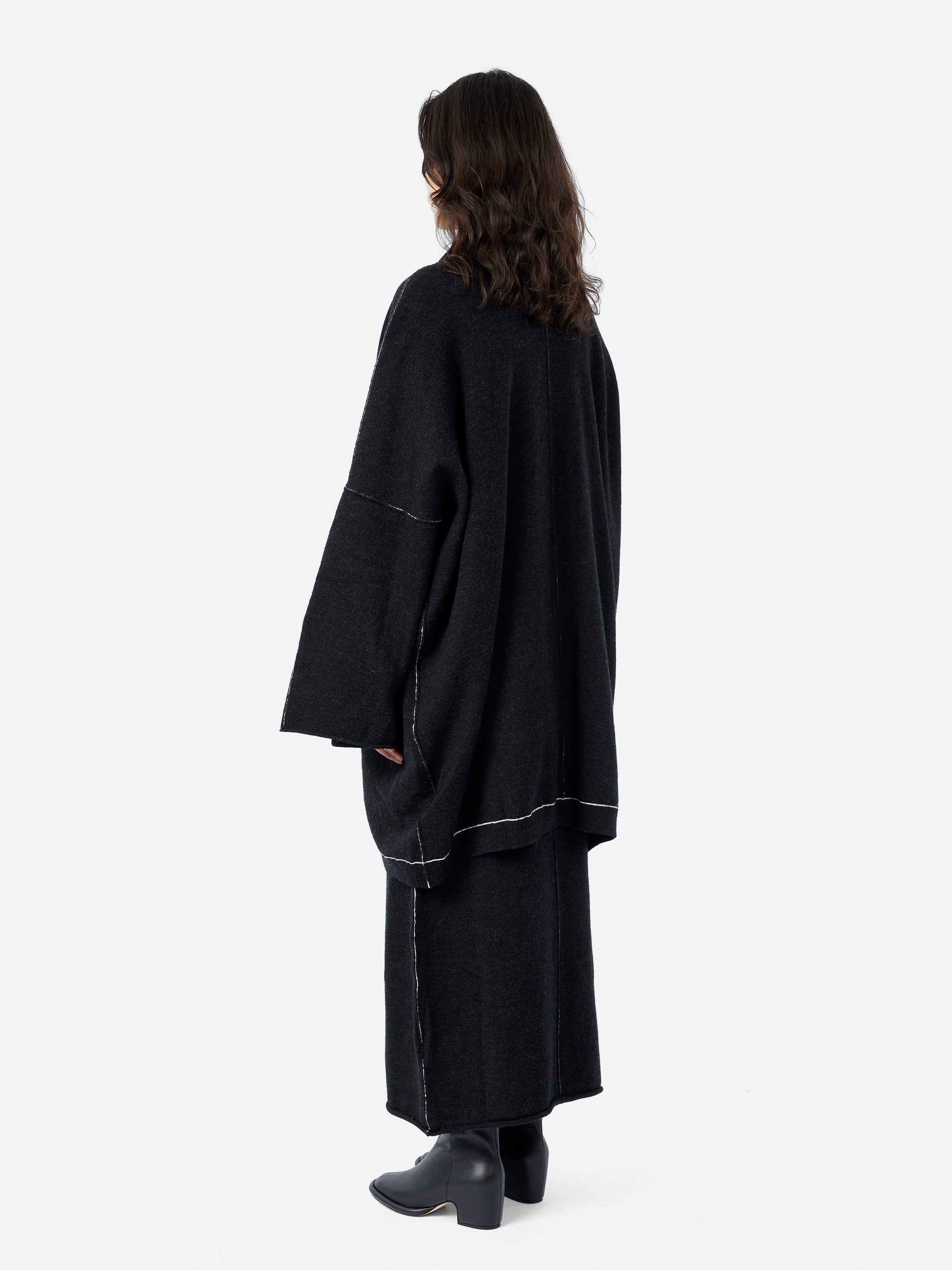 Stitch Wide Cardigan