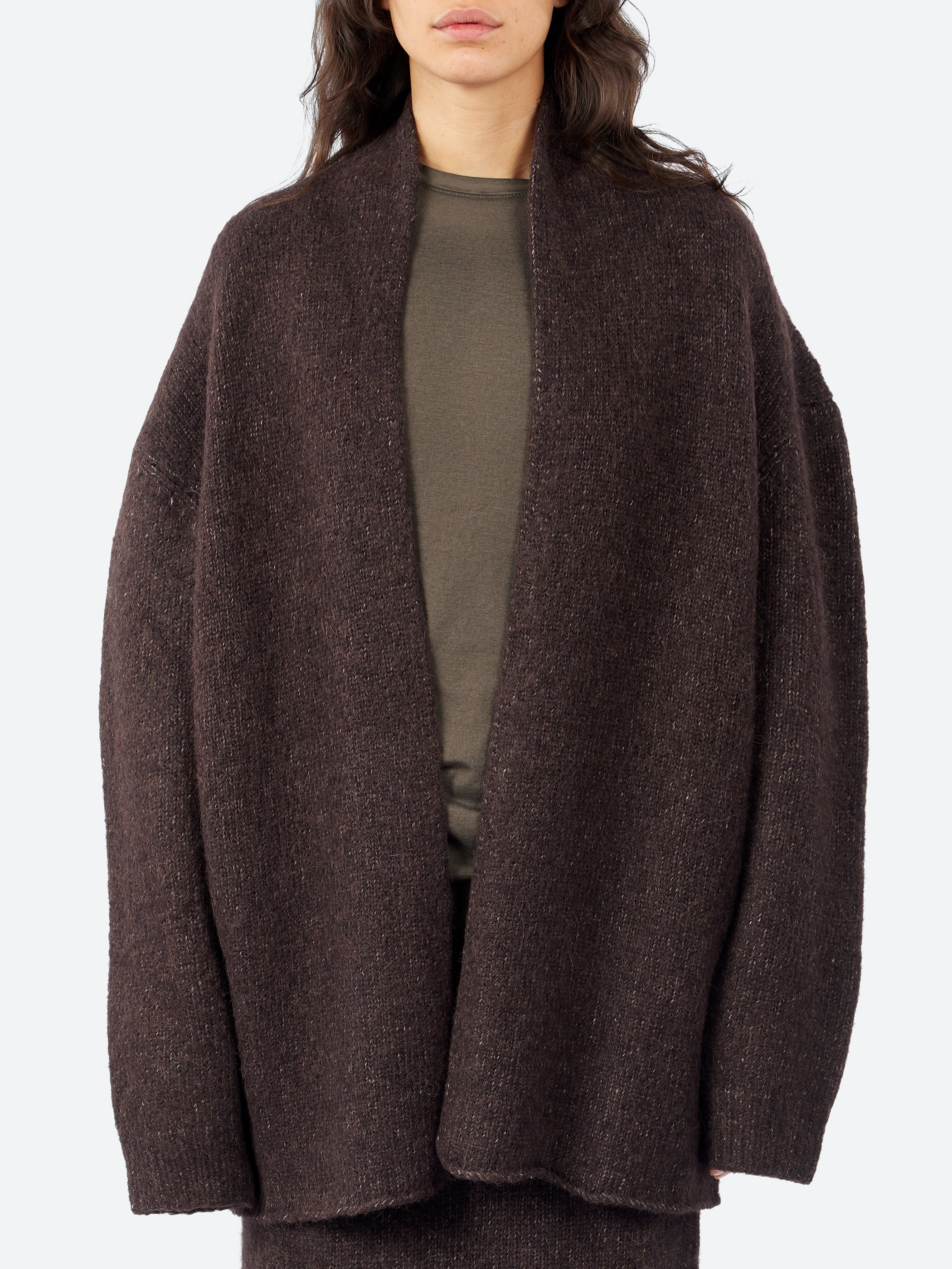 Lauren Manoogian - Loft Shawl Cardigan in Soil – gravitypope