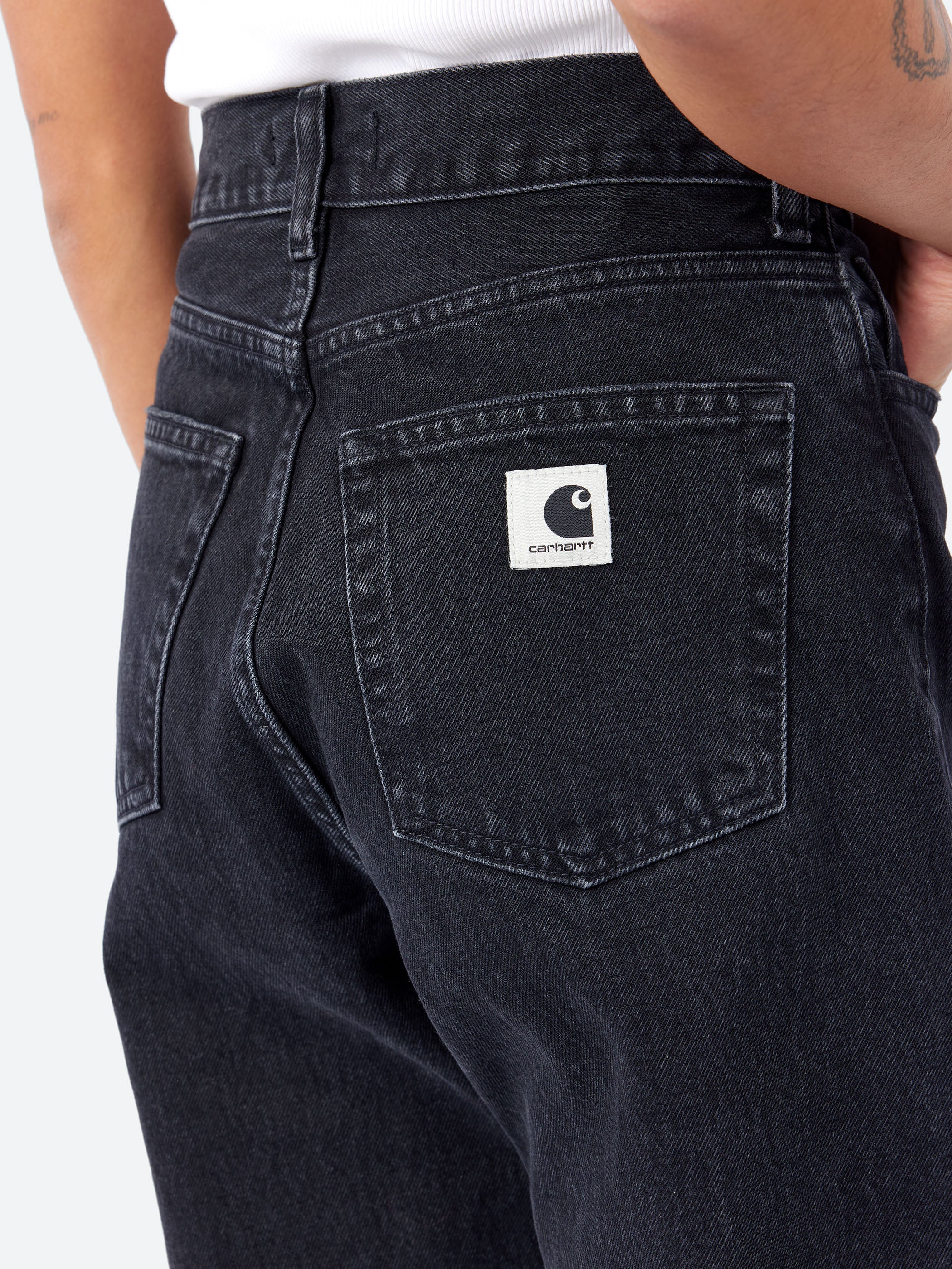 Carhartt WIP - Noxon Pant in Black Stone Wash – gravitypope