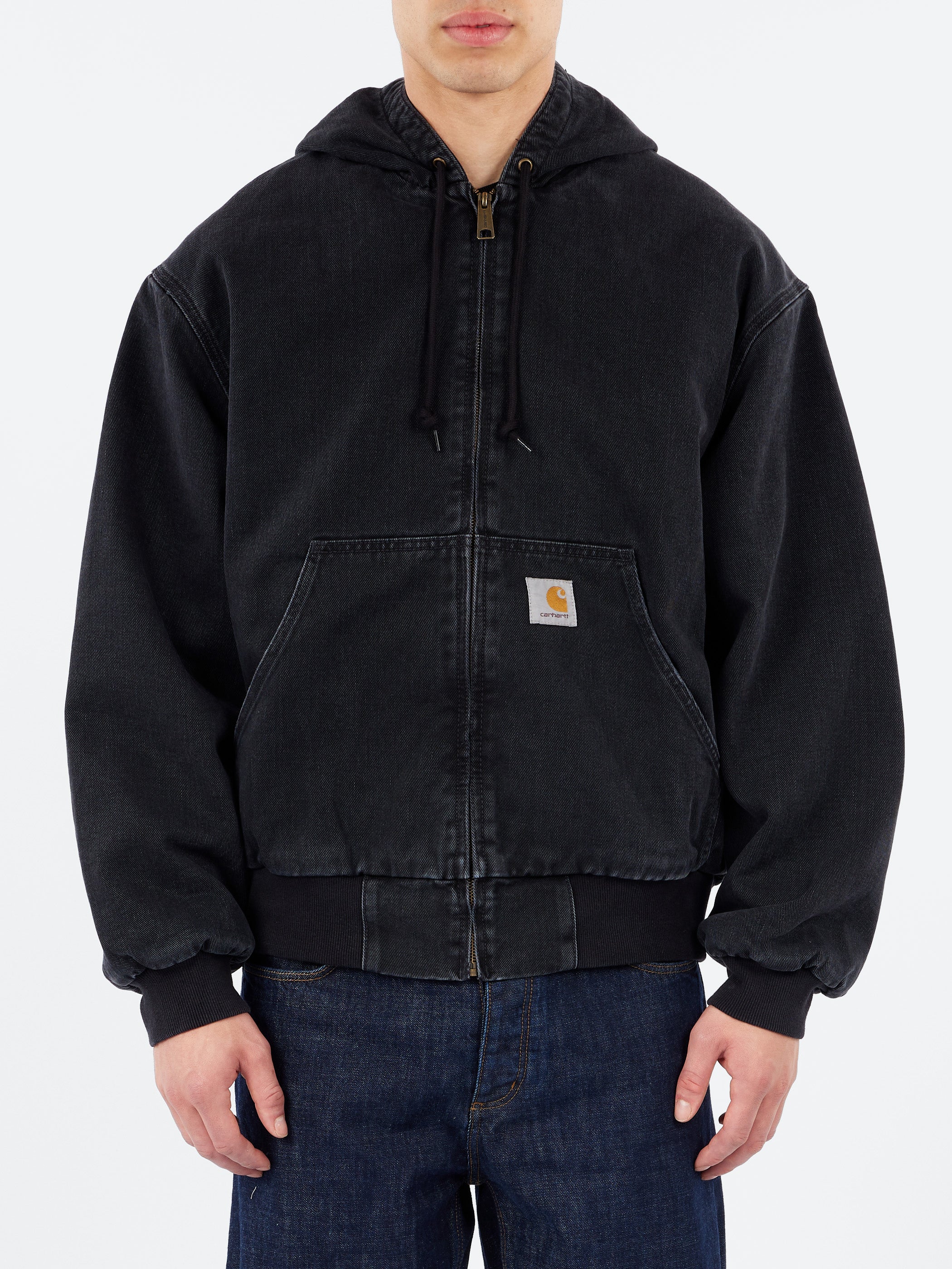 Carhartt WIP - OG Active Jacket in Black Stone Washed – gravitypope