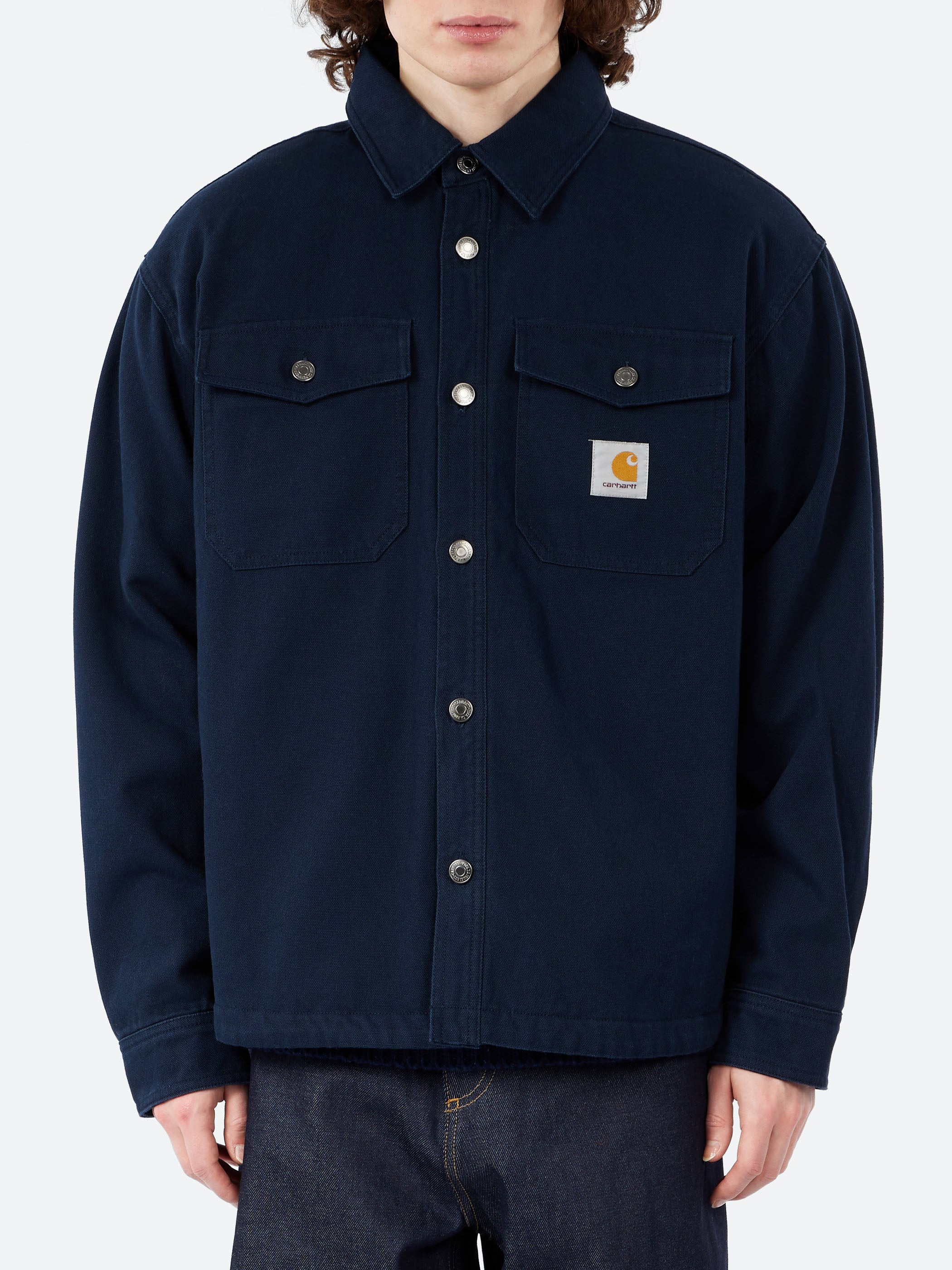 Carhartt WIP - Selby Shirt Jacket in Deep Night – gravitypope