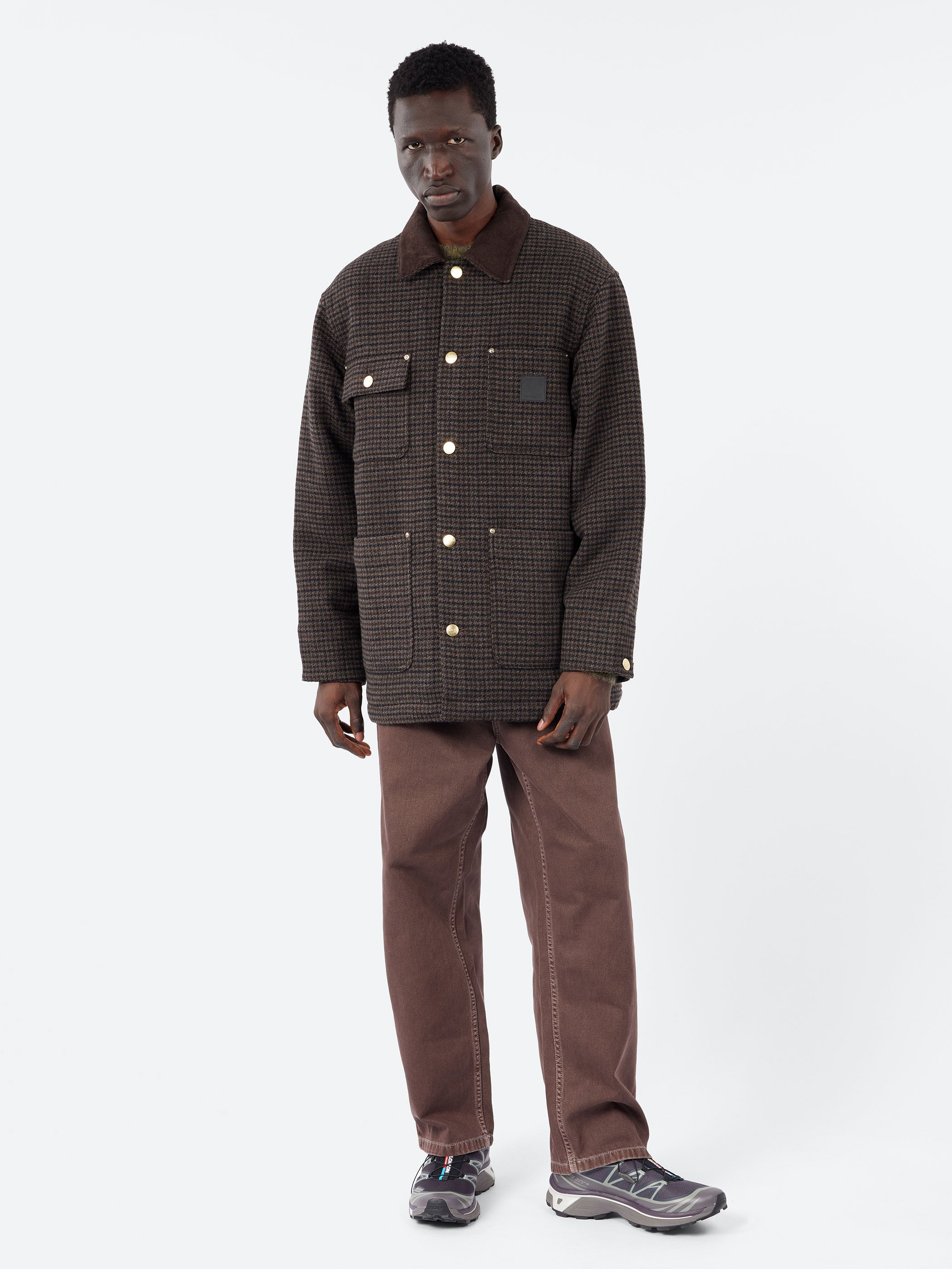 Carhartt WIP - Lowis Chore Coat in Vitola Heather – gravitypope