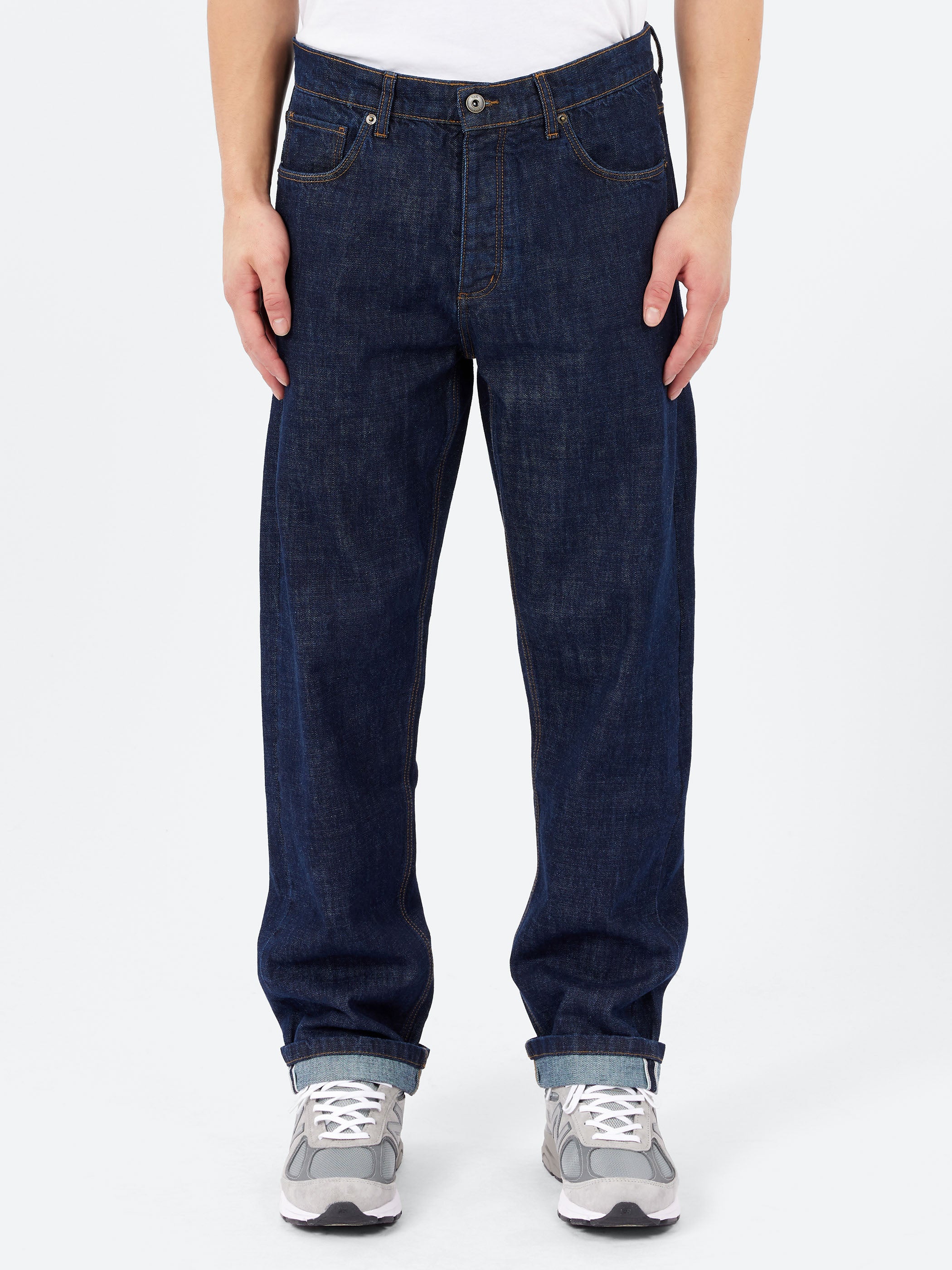 パンツ 44 wax coating jeans w28 Wax London - Russell Jeans in Blue Rinse Wash – gravitypope