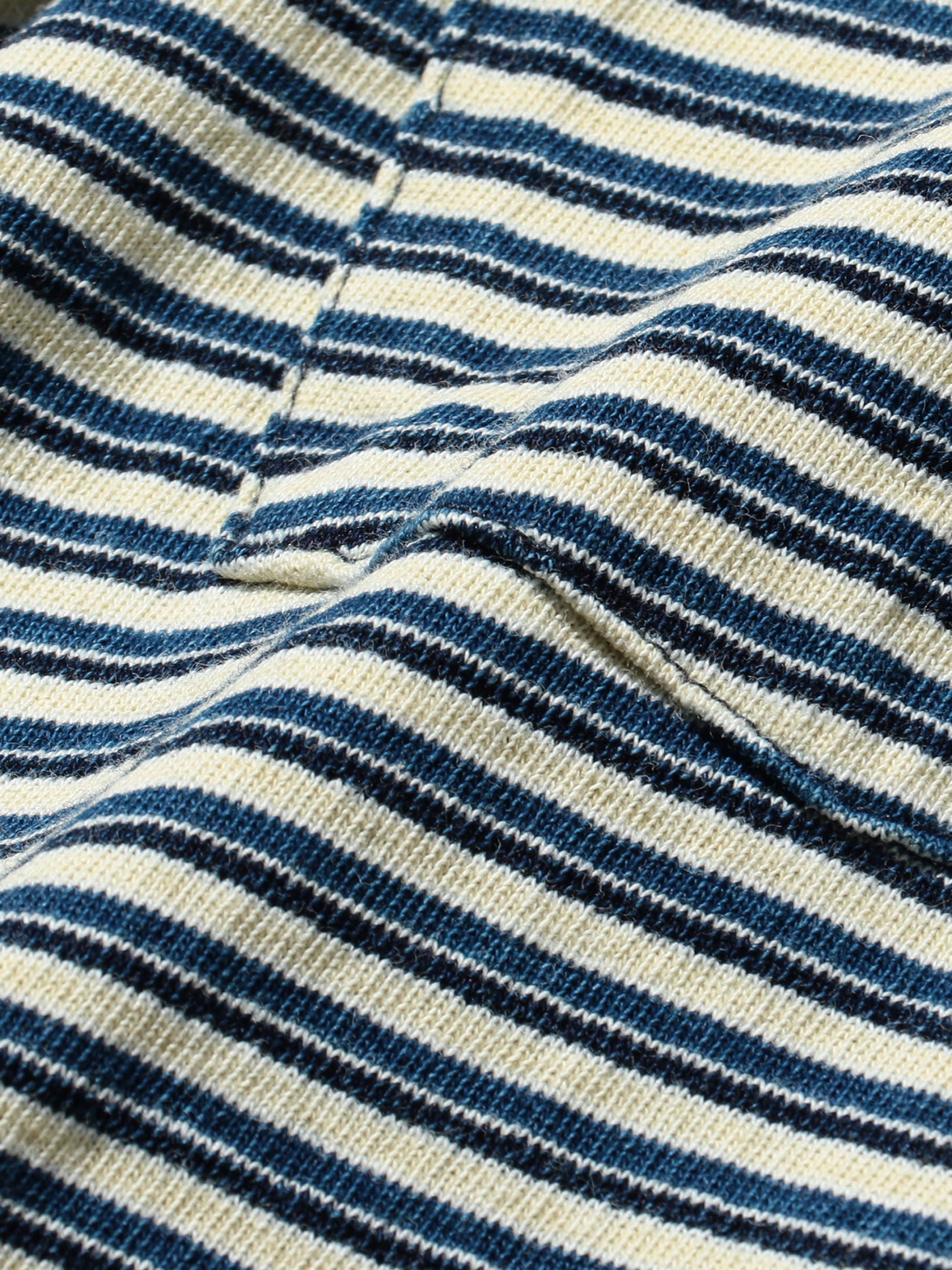 Indigo Stripe Pocket Tee