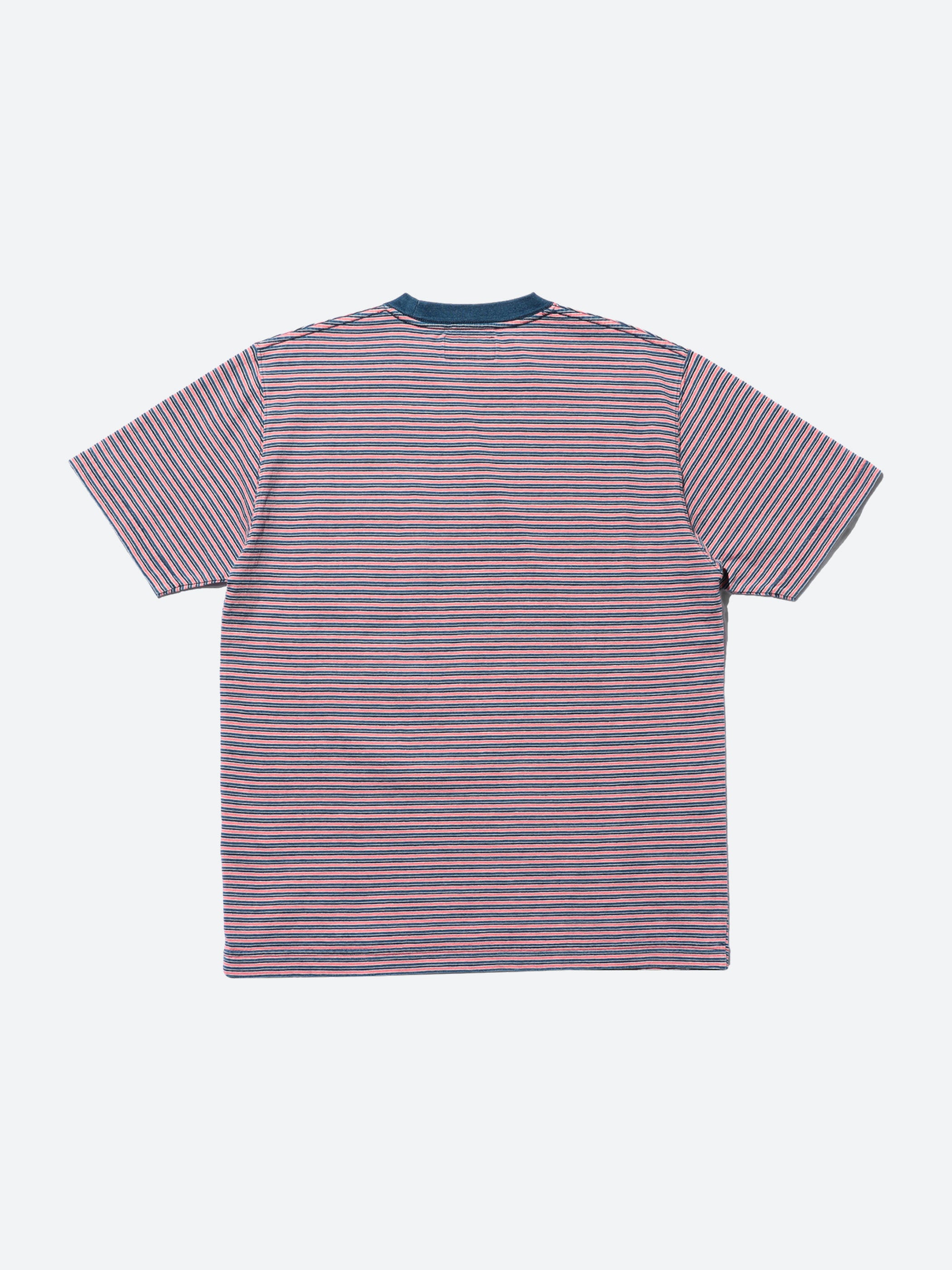 Indigo Stripe Pocket Tee