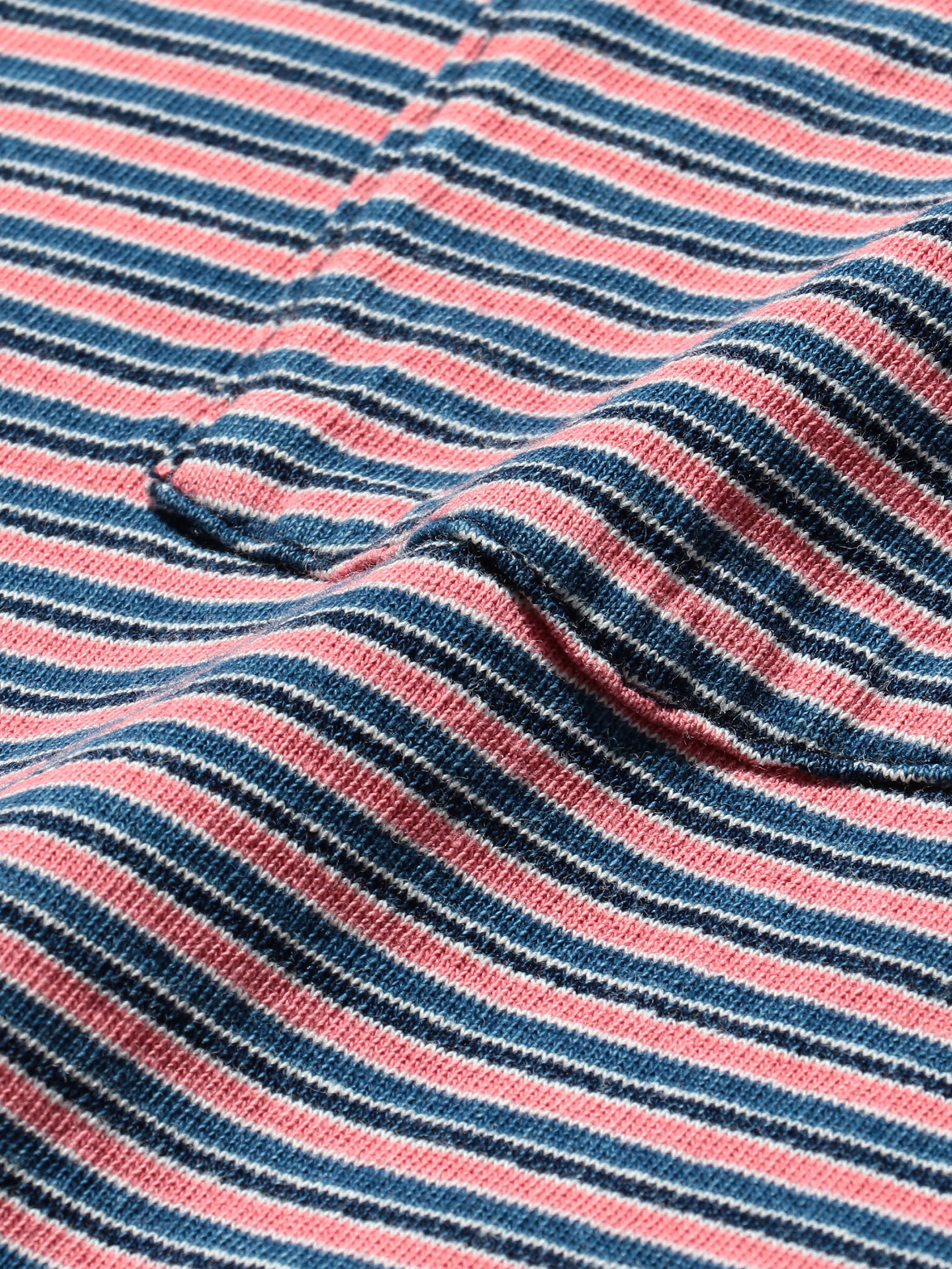 Indigo Stripe Pocket Tee
