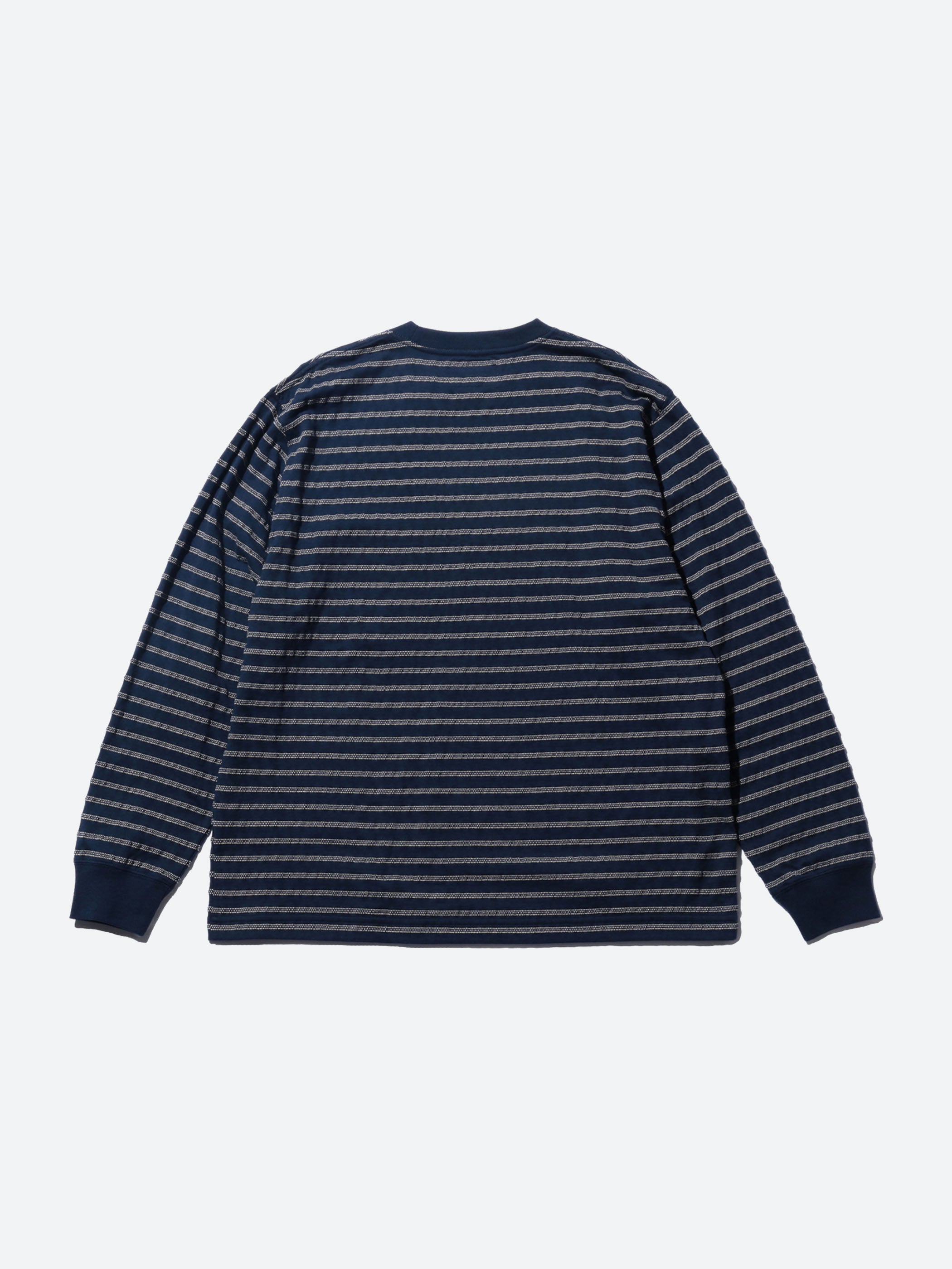 Jacquard Stripe Pocket Tee