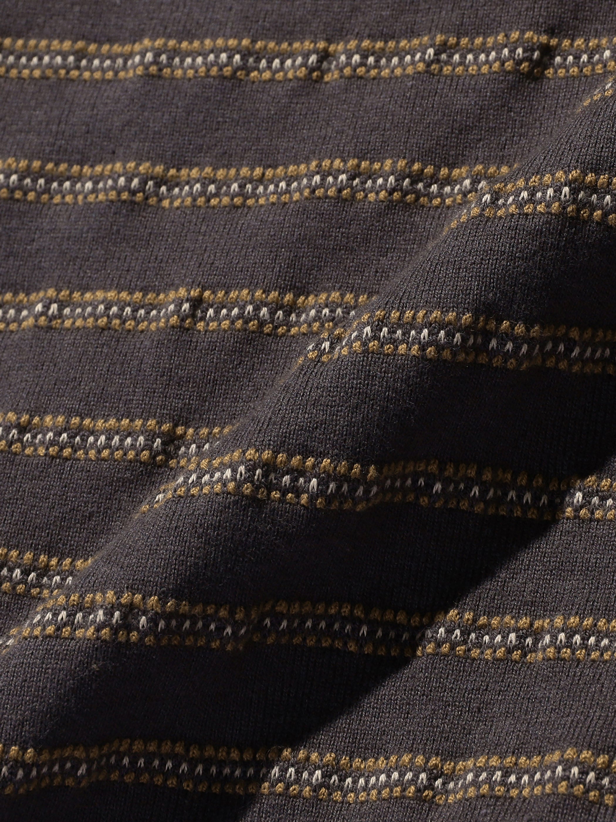 Jacquard Stripe Pocket Tee
