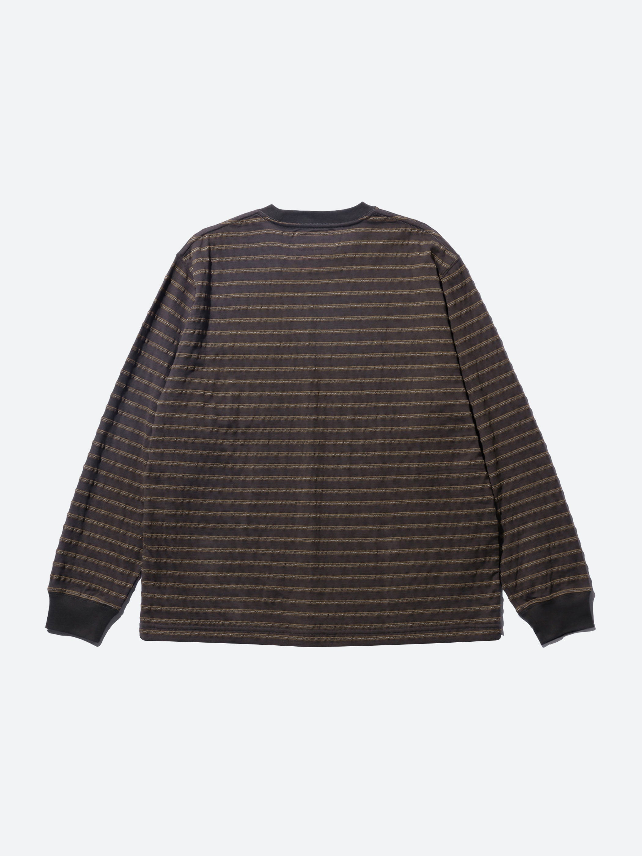 Jacquard Stripe Pocket Tee