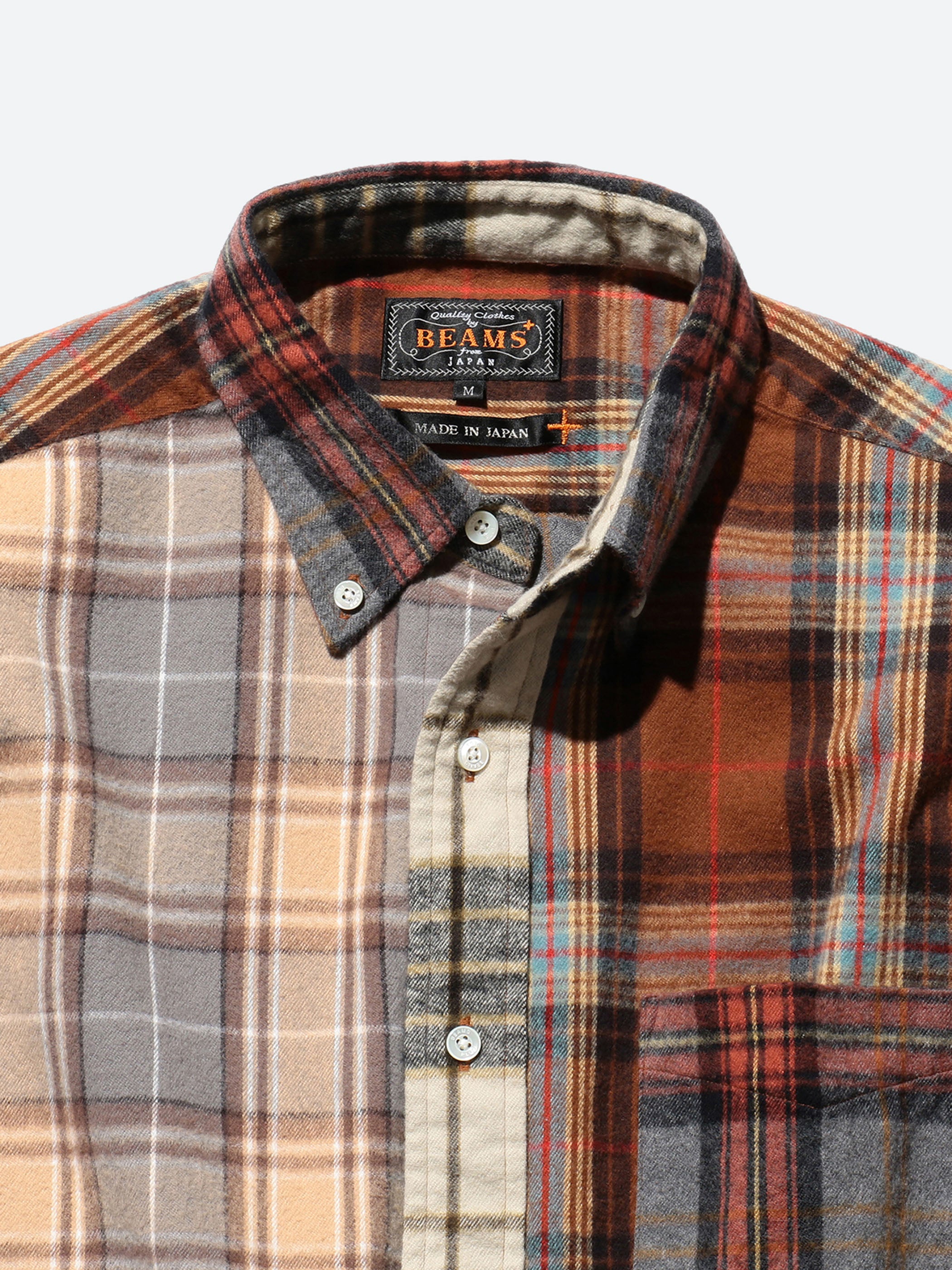 BD Flannel Plaid Panel Shirt