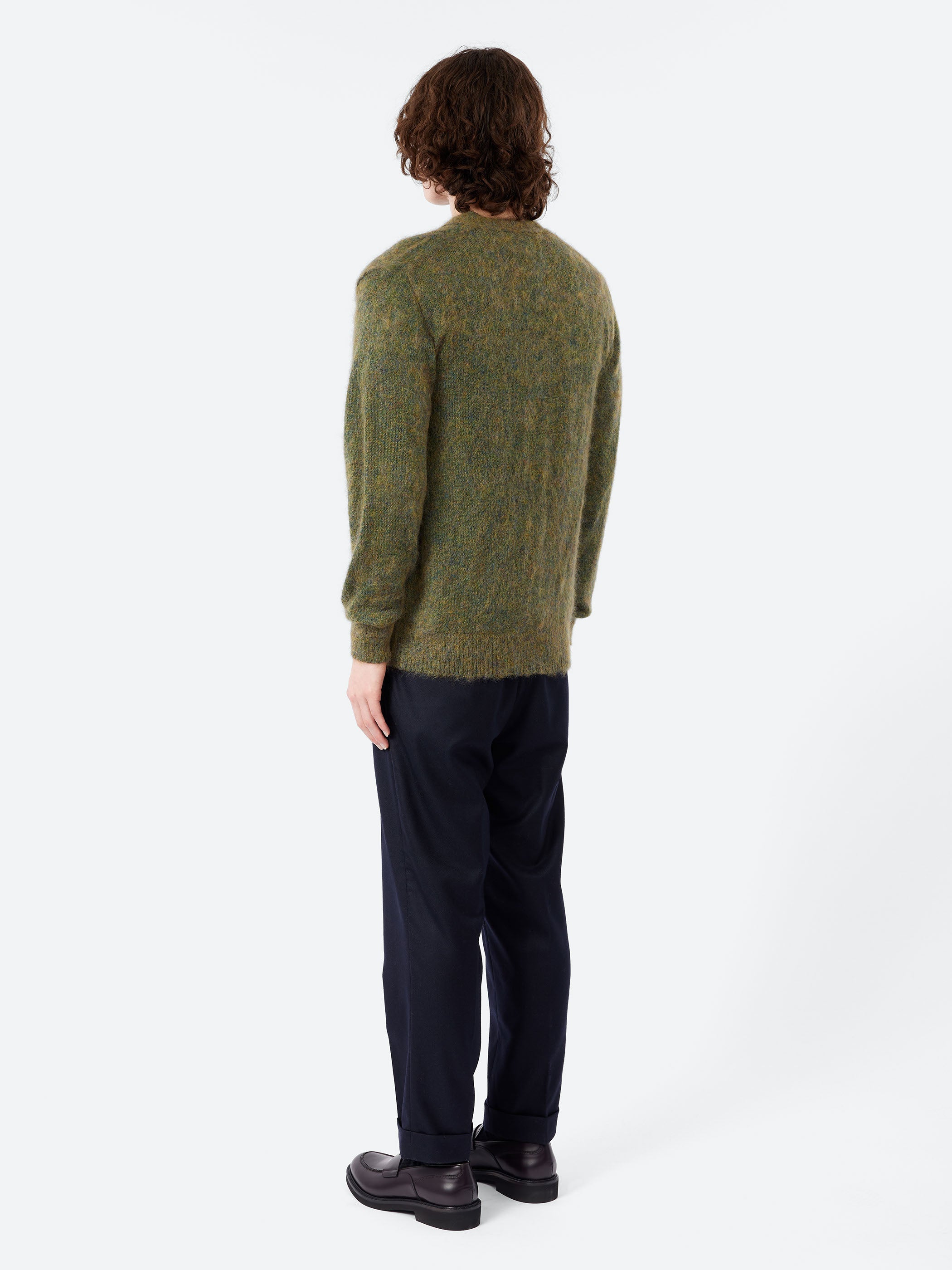 Stretch Mohair Cardigan