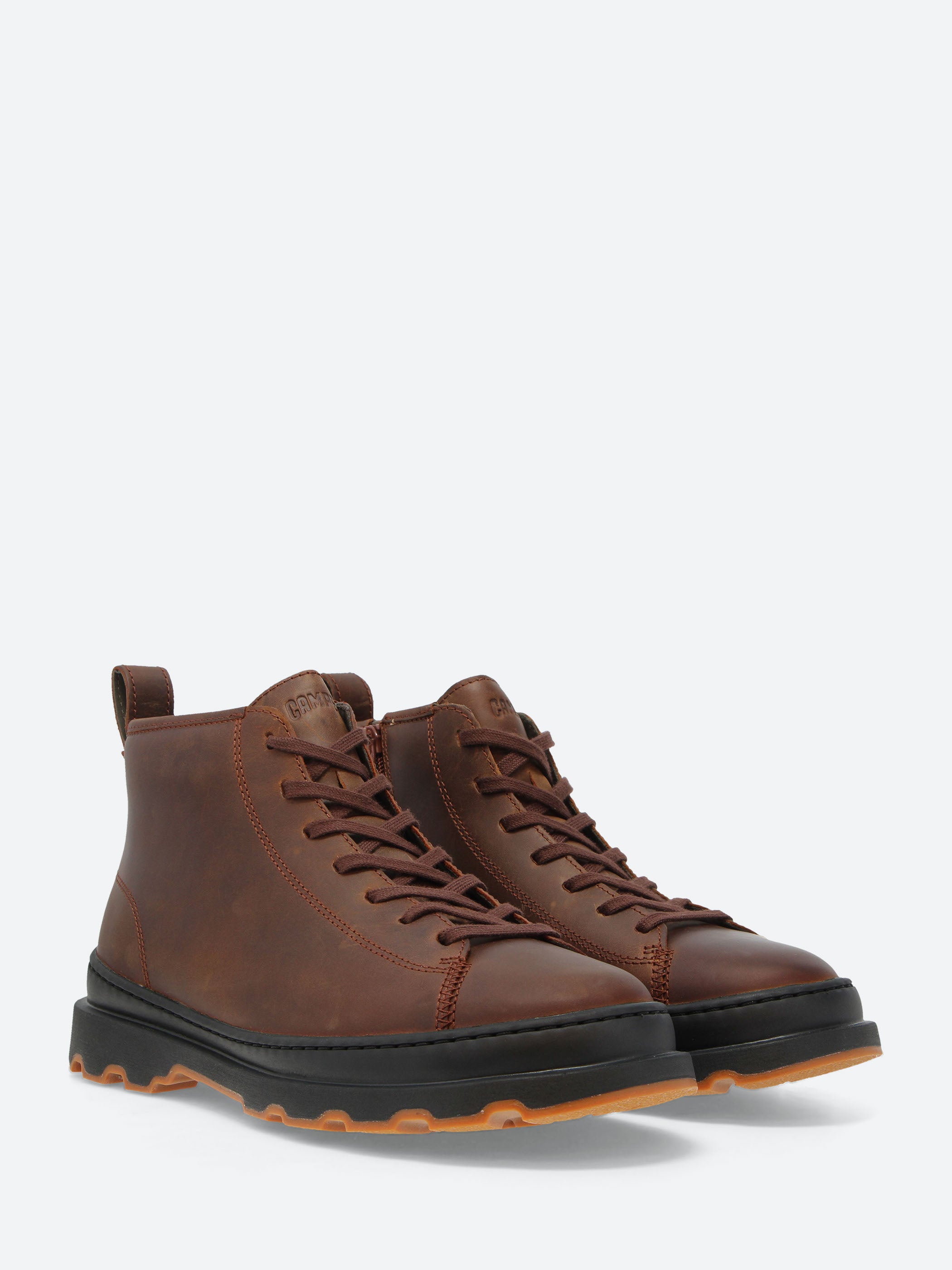 Camper - Brutus+ Ankle Boots in Medium Brown – gravitypope
