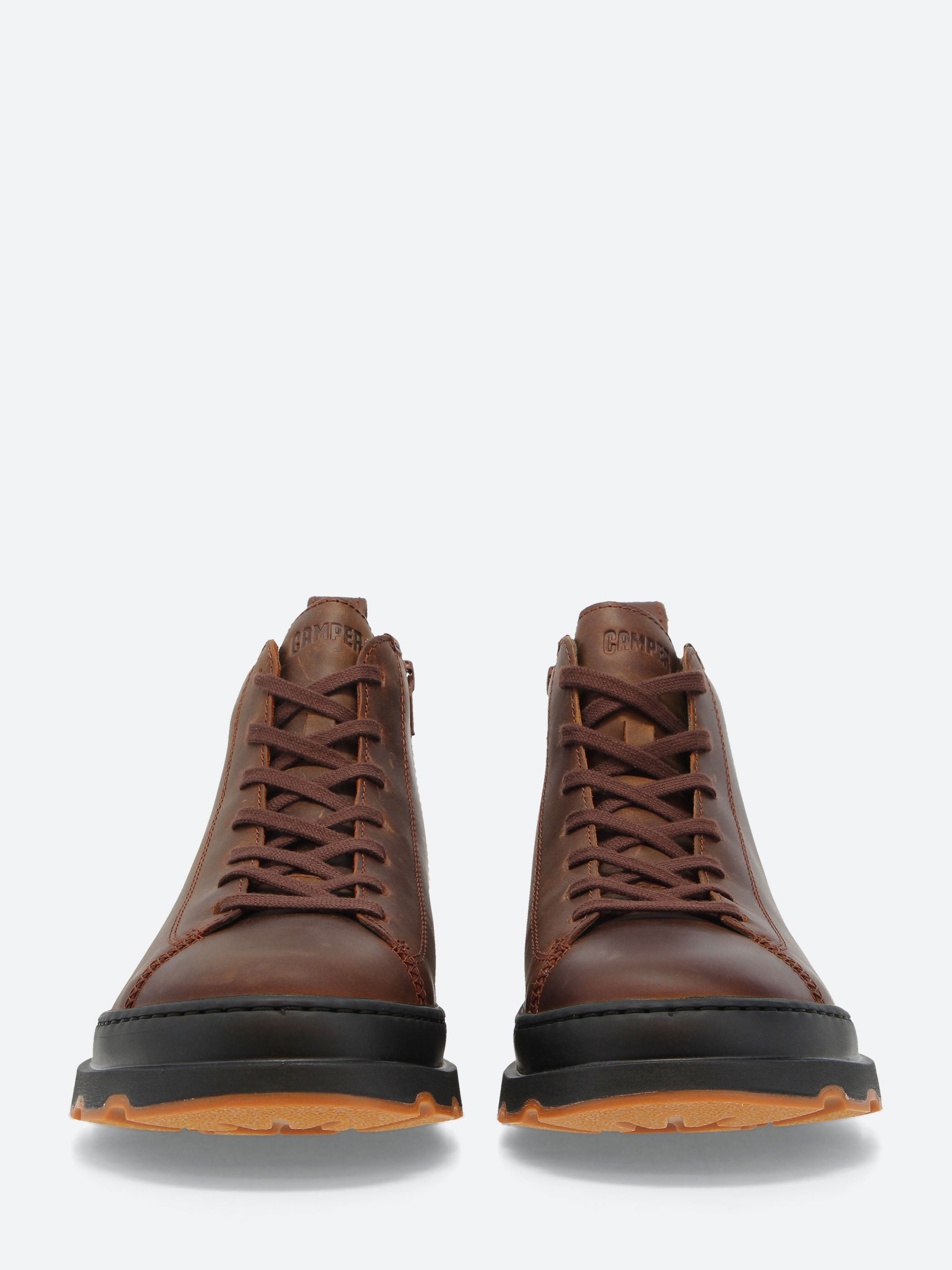 Camper - Brutus+ Ankle Boots in Medium Brown – gravitypope